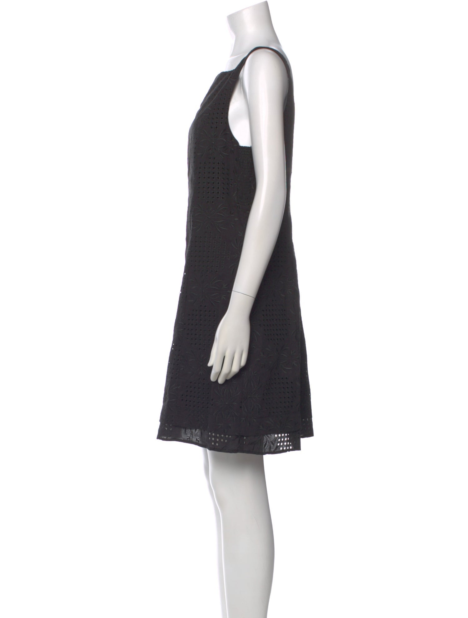 Derek Lam 10 Crosby Square Neckline Mini Dress