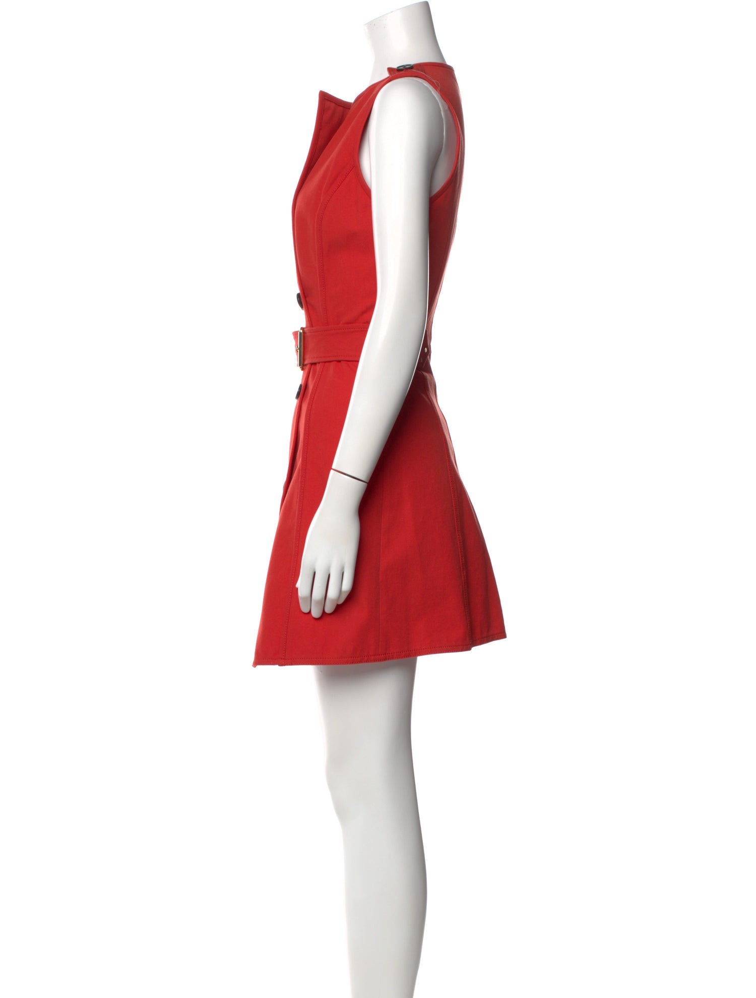 Derek Lam 10 Crosby Crew Neck Mini Dress