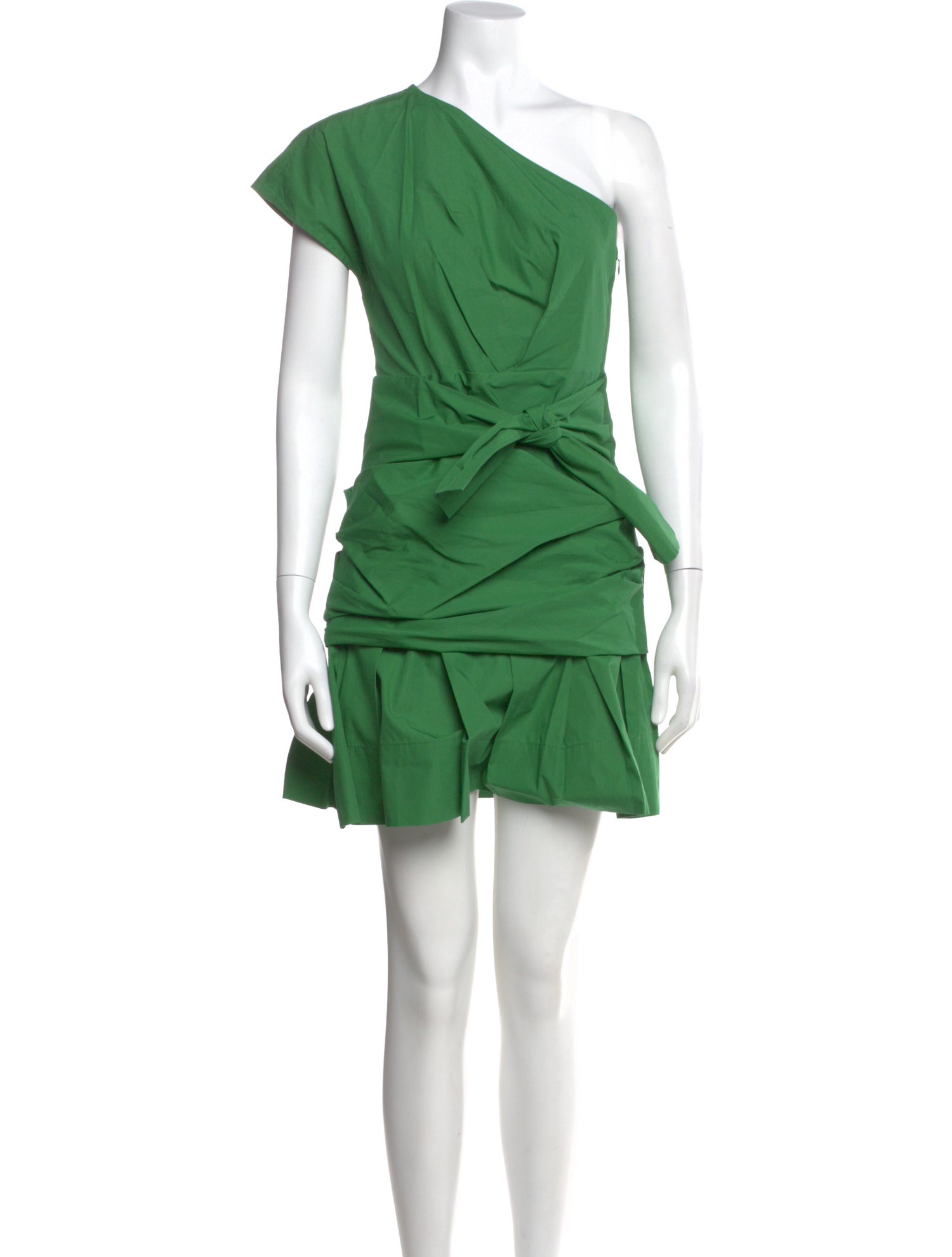 Derek Lam 10 Crosby One-Shoulder Mini Dress