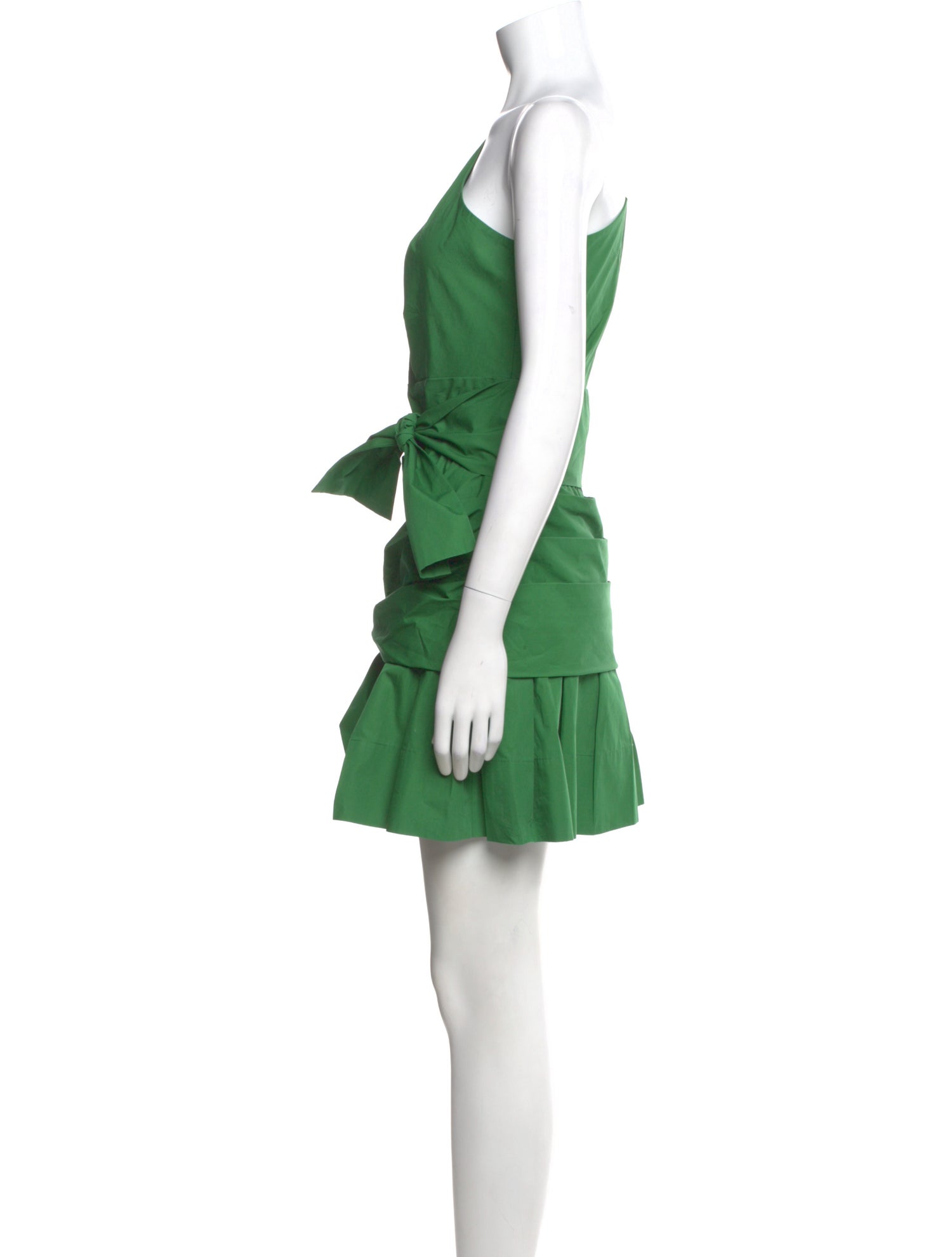 Derek Lam 10 Crosby One-Shoulder Mini Dress