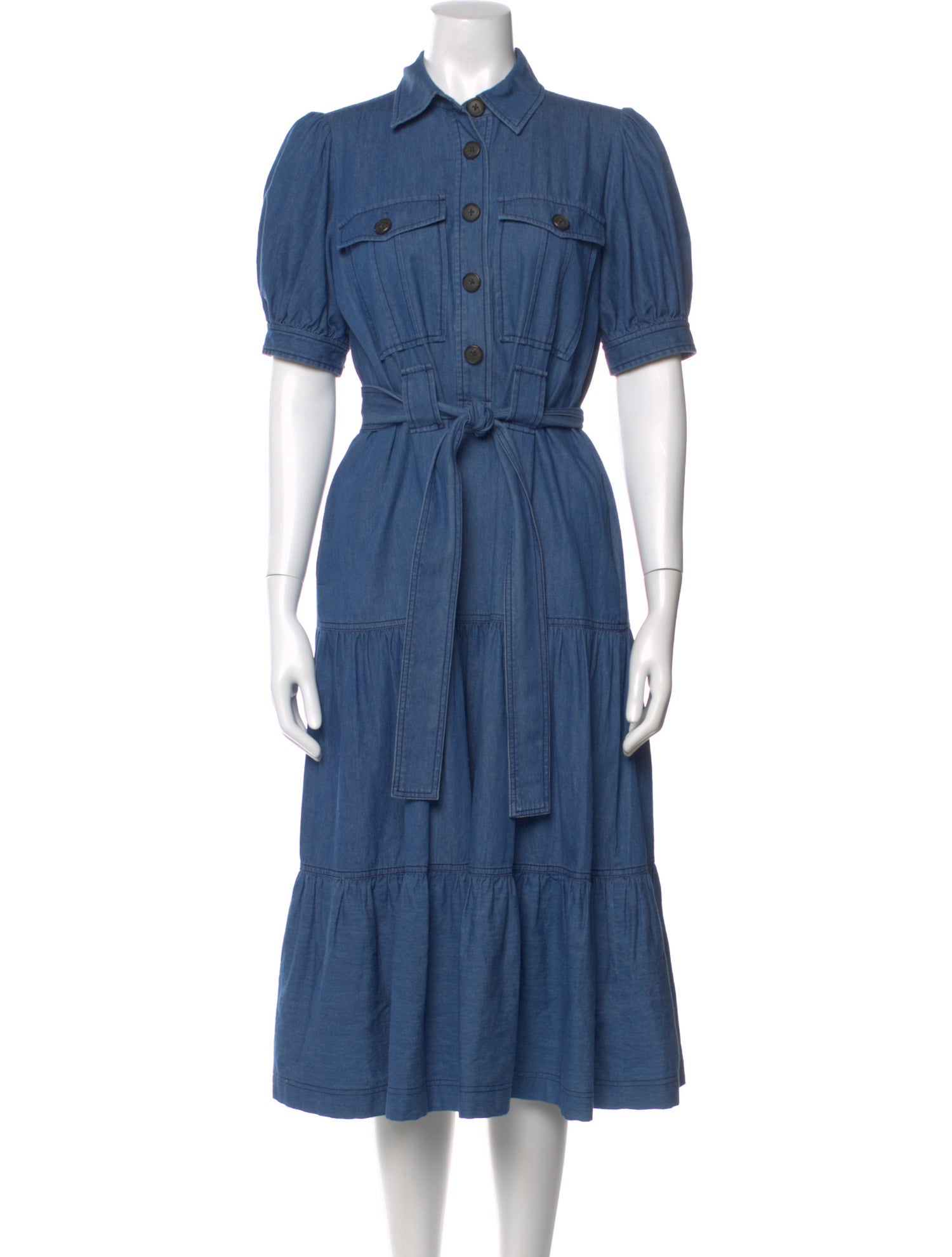 Derek Lam 10 Crosby Midi Length Dress