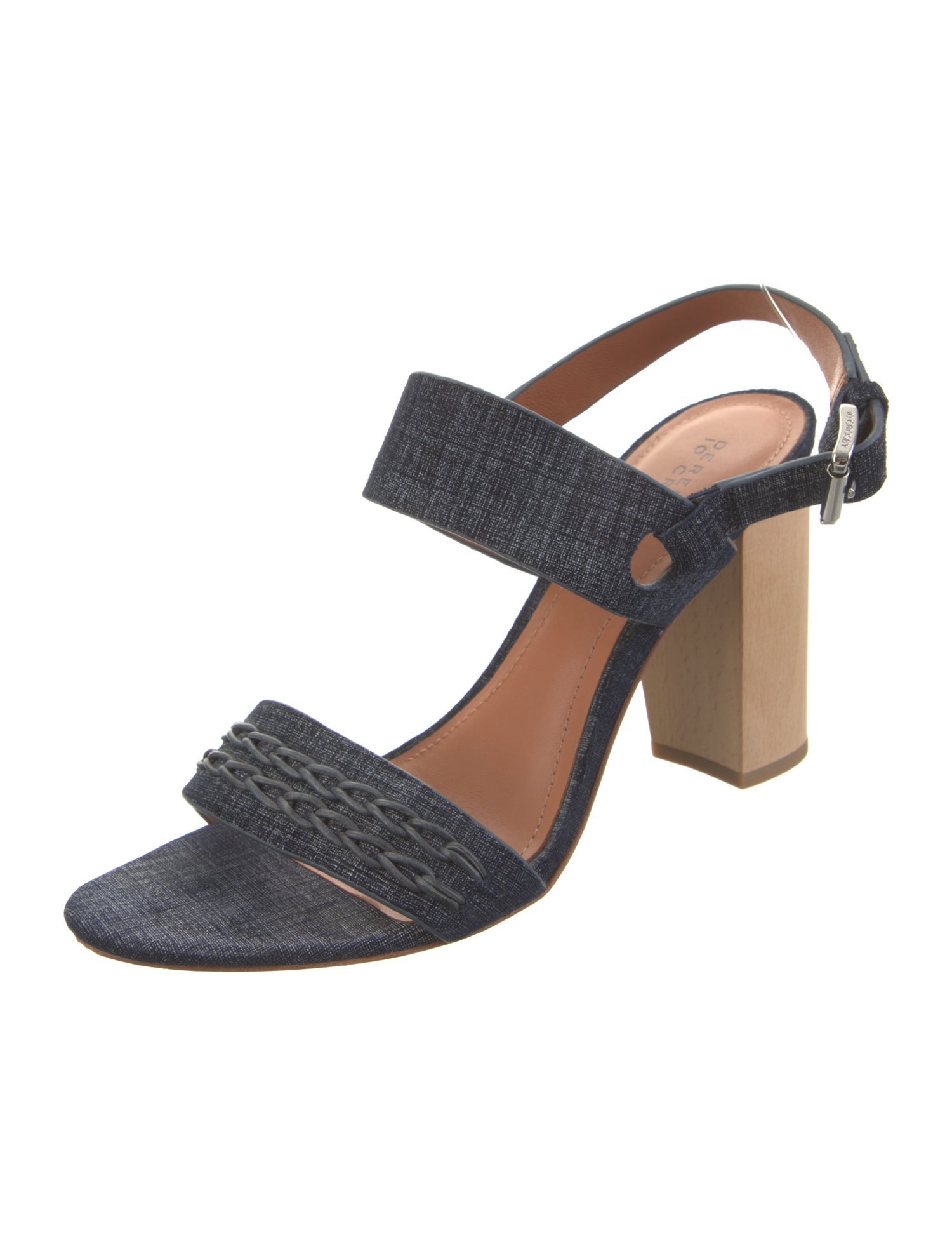 Derek Lam 10 Crosby Denim Slingback Sandals