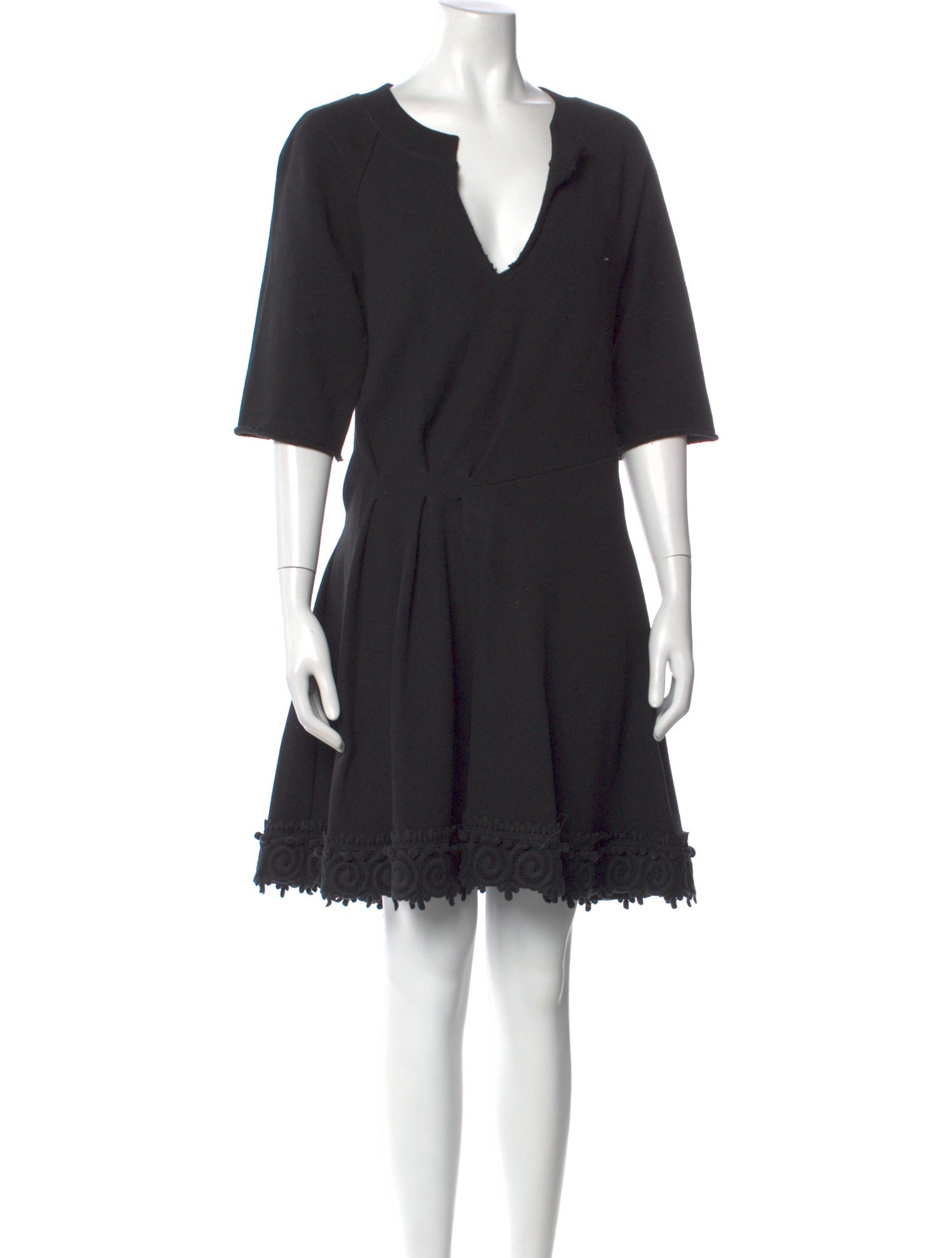 Derek Lam 10 Crosby V-Neck Mini Dress