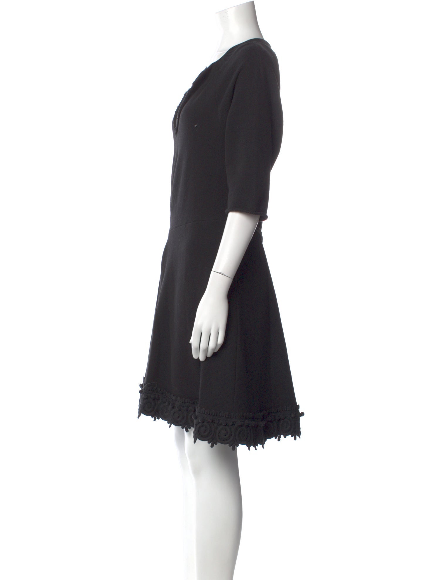 Derek Lam 10 Crosby V-Neck Mini Dress