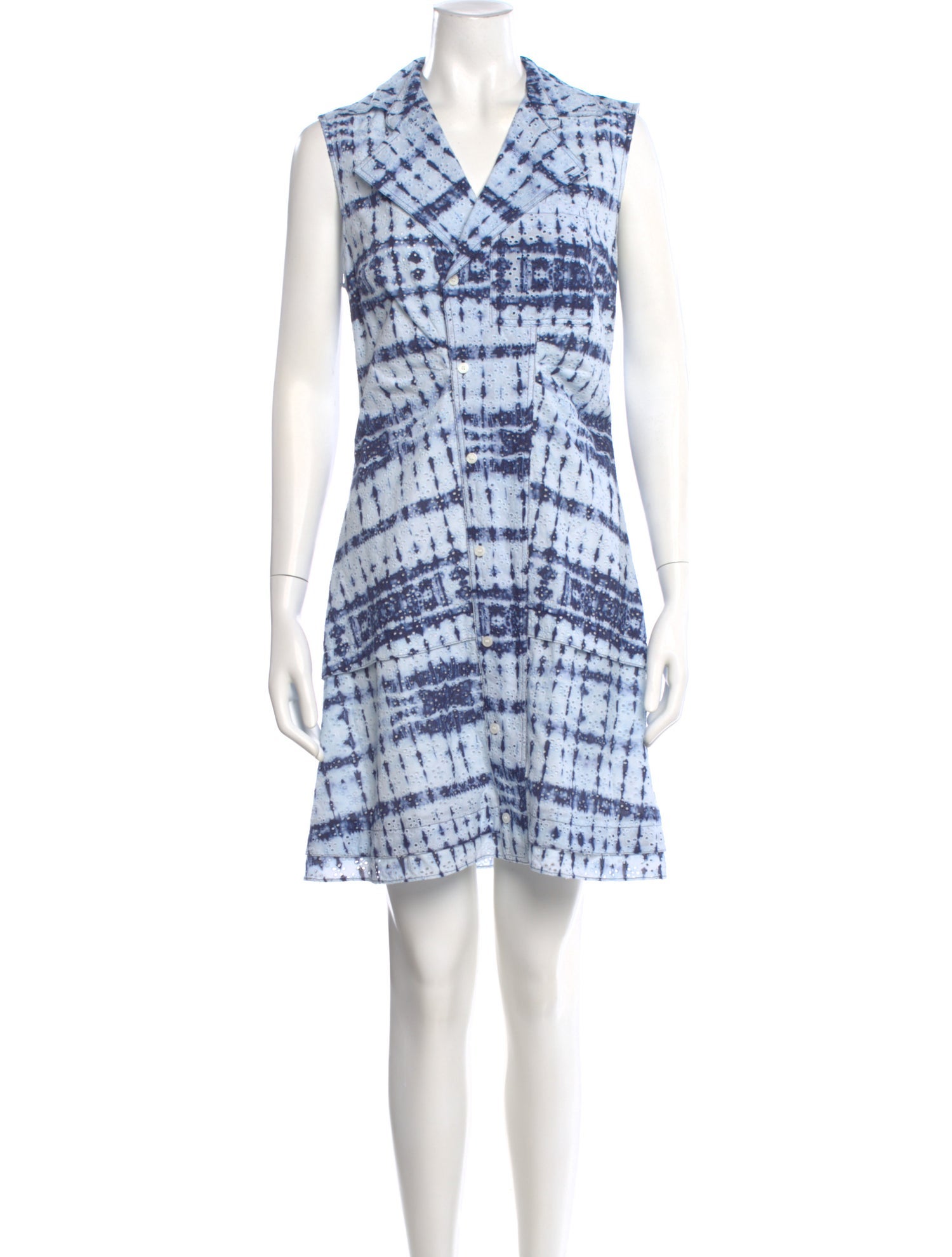 Derek Lam 10 Crosby Printed Mini Dress