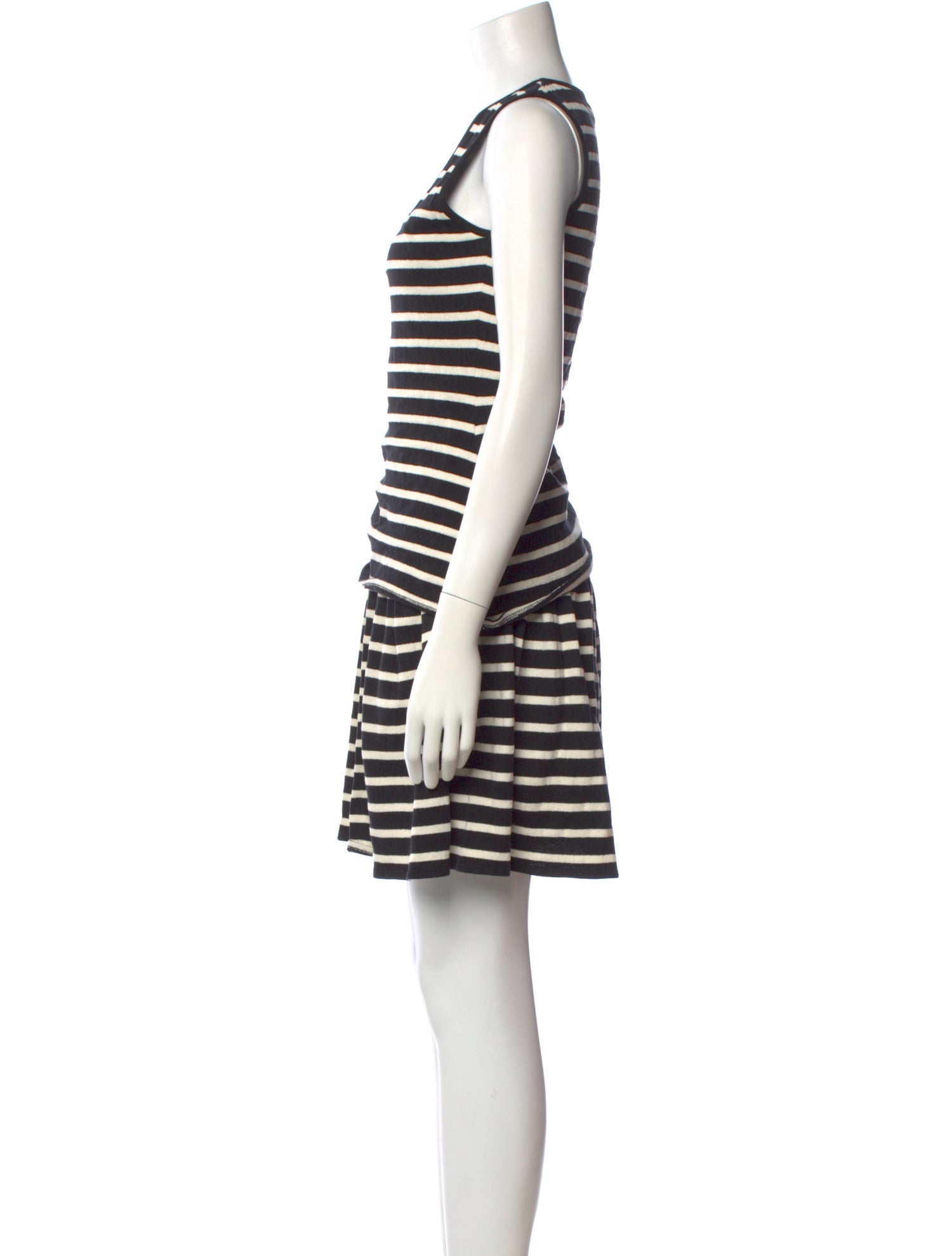 Derek Lam 10 Crosby Striped Mini Dress