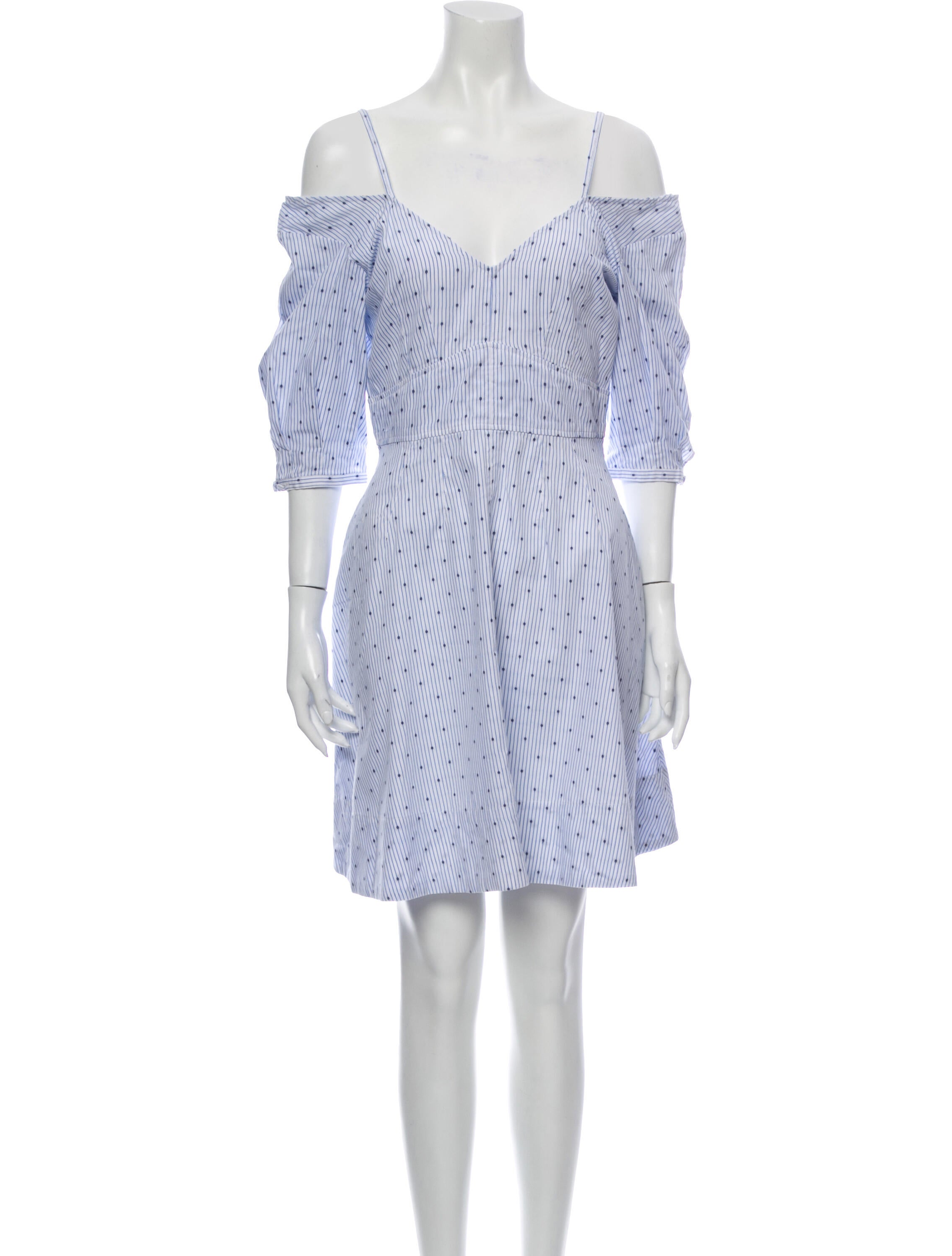 Derek Lam 10 Crosby Striped Mini Dress