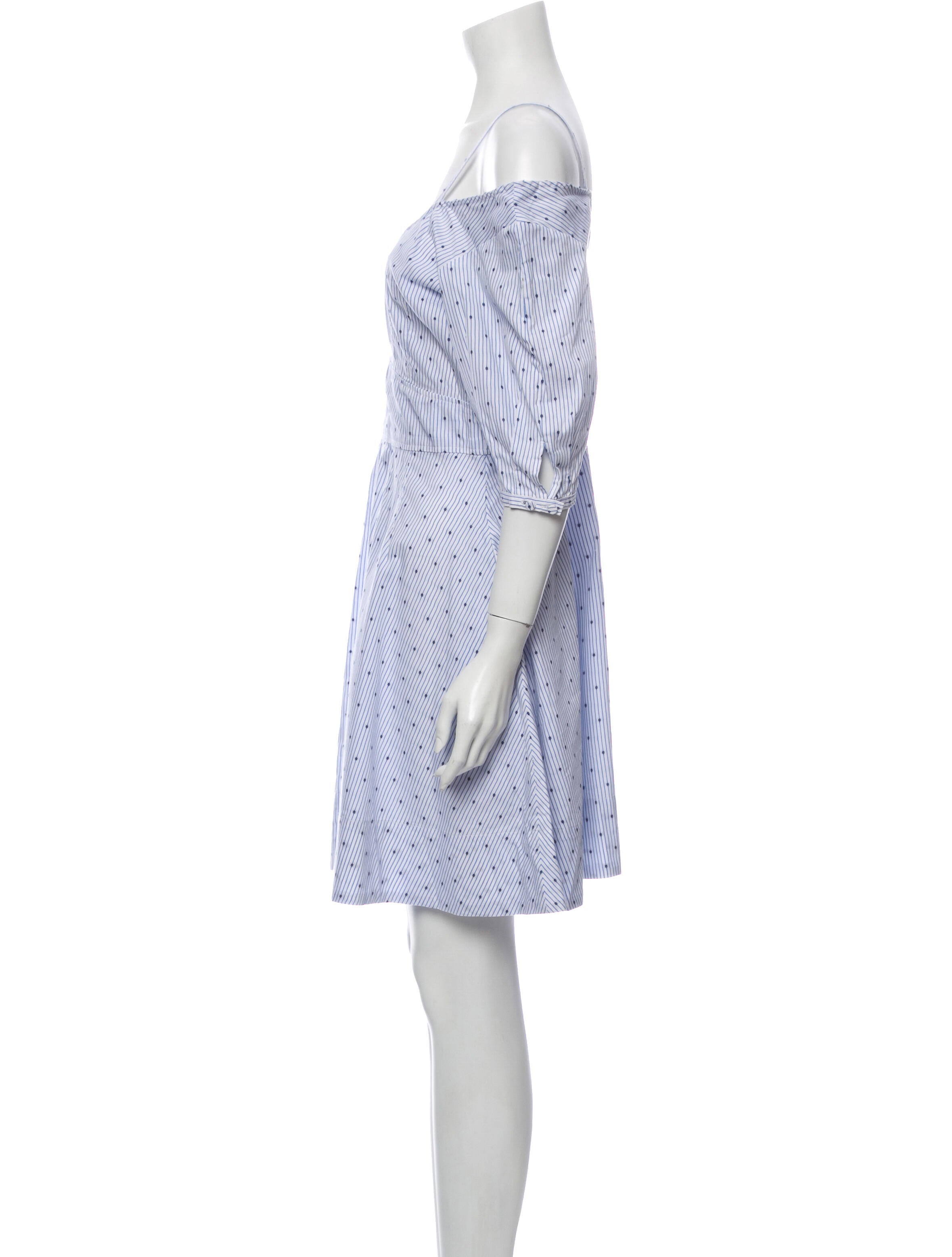 Derek Lam 10 Crosby Striped Mini Dress