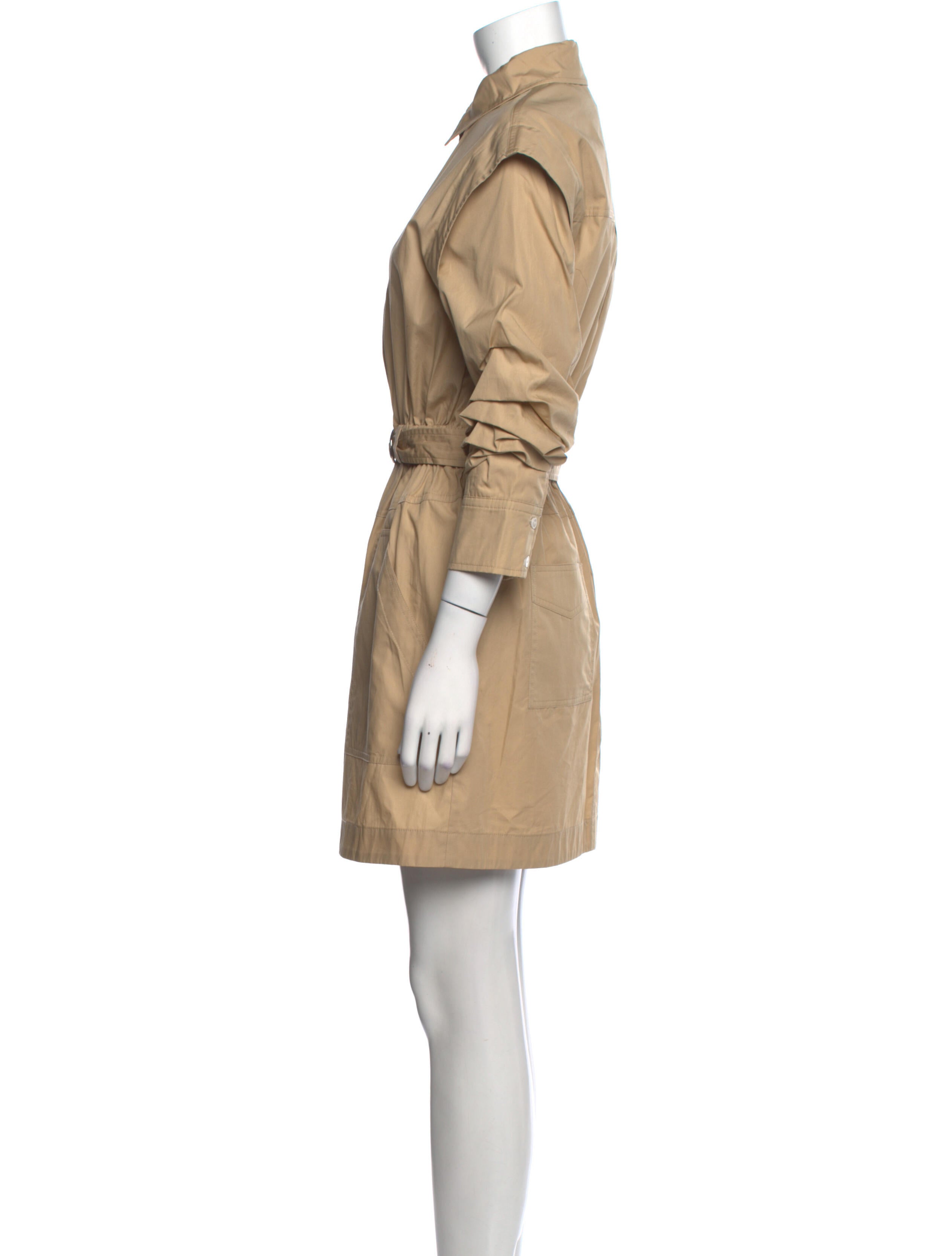 Derek Lam 10 Crosby | Flare sleeveless v-neck dress