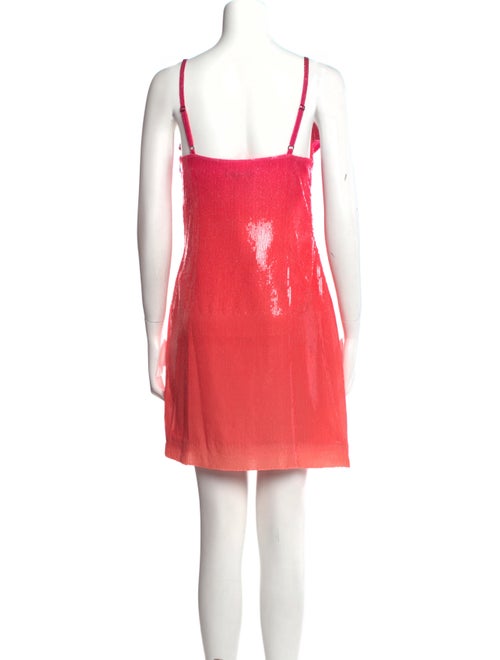 Derek Lam 10 Crosby V-Neck Mini Dress