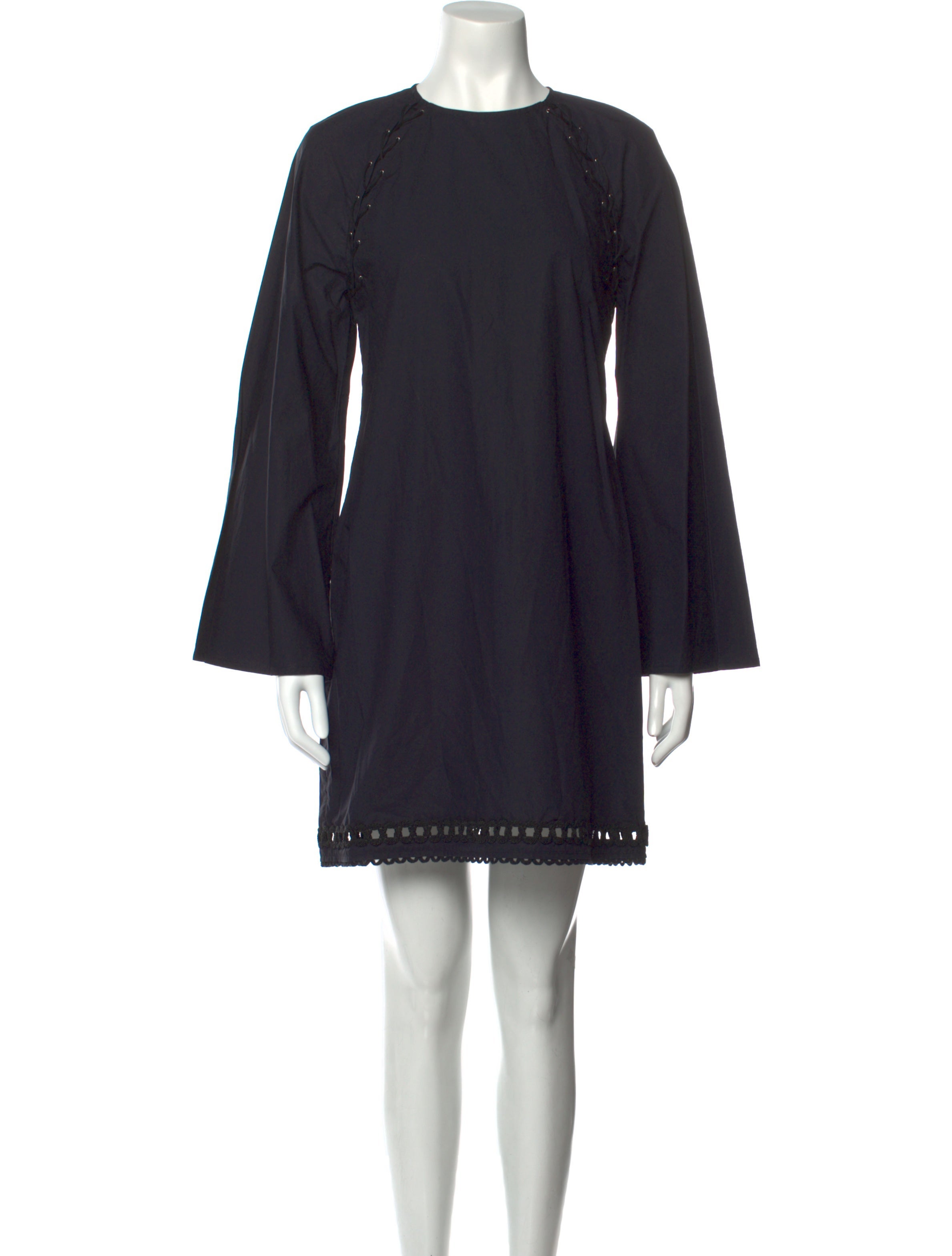 Derek Lam 10 Crosby Crew Neck Mini Dress