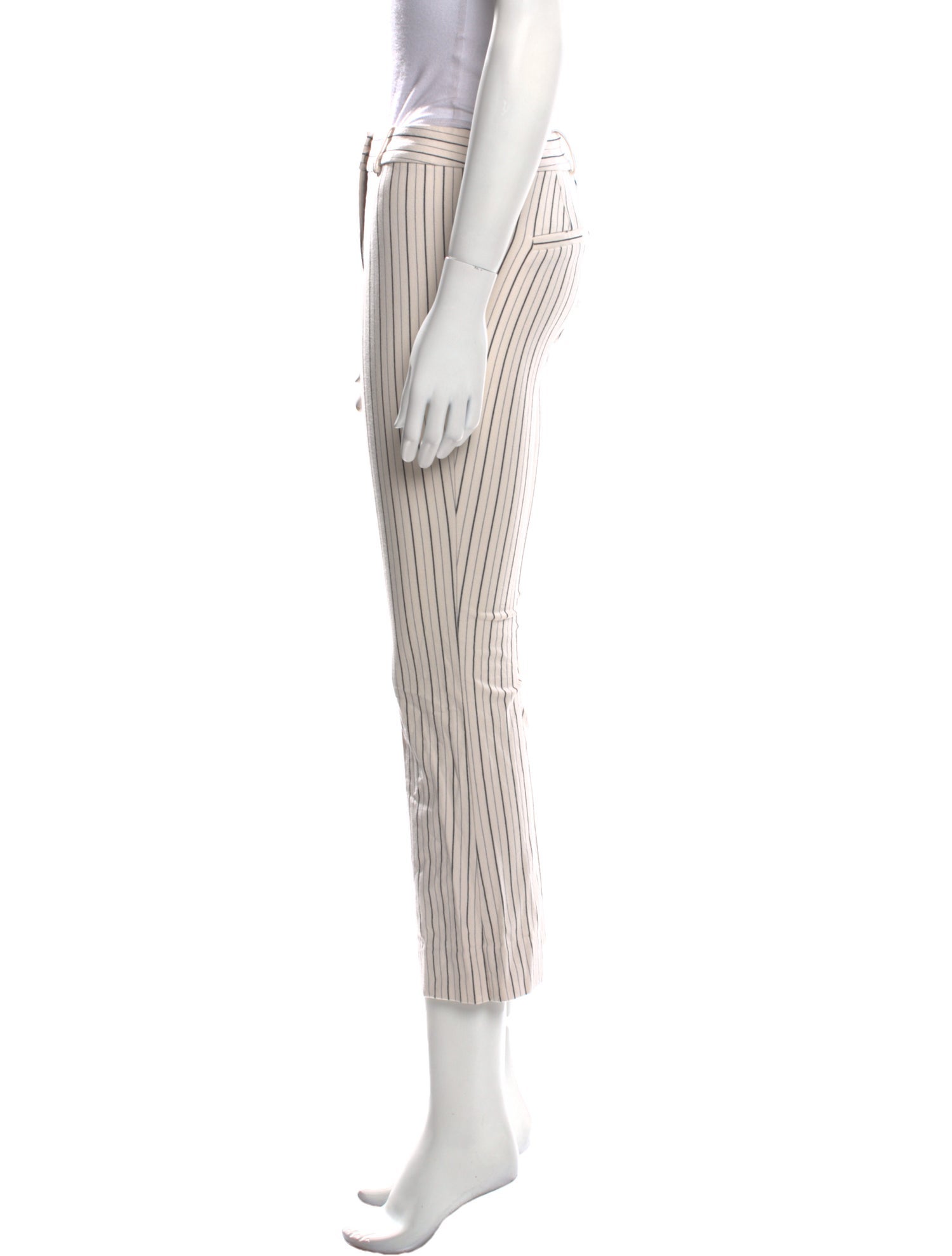 Derek Lam 10 Crosby Striped Flared Pants