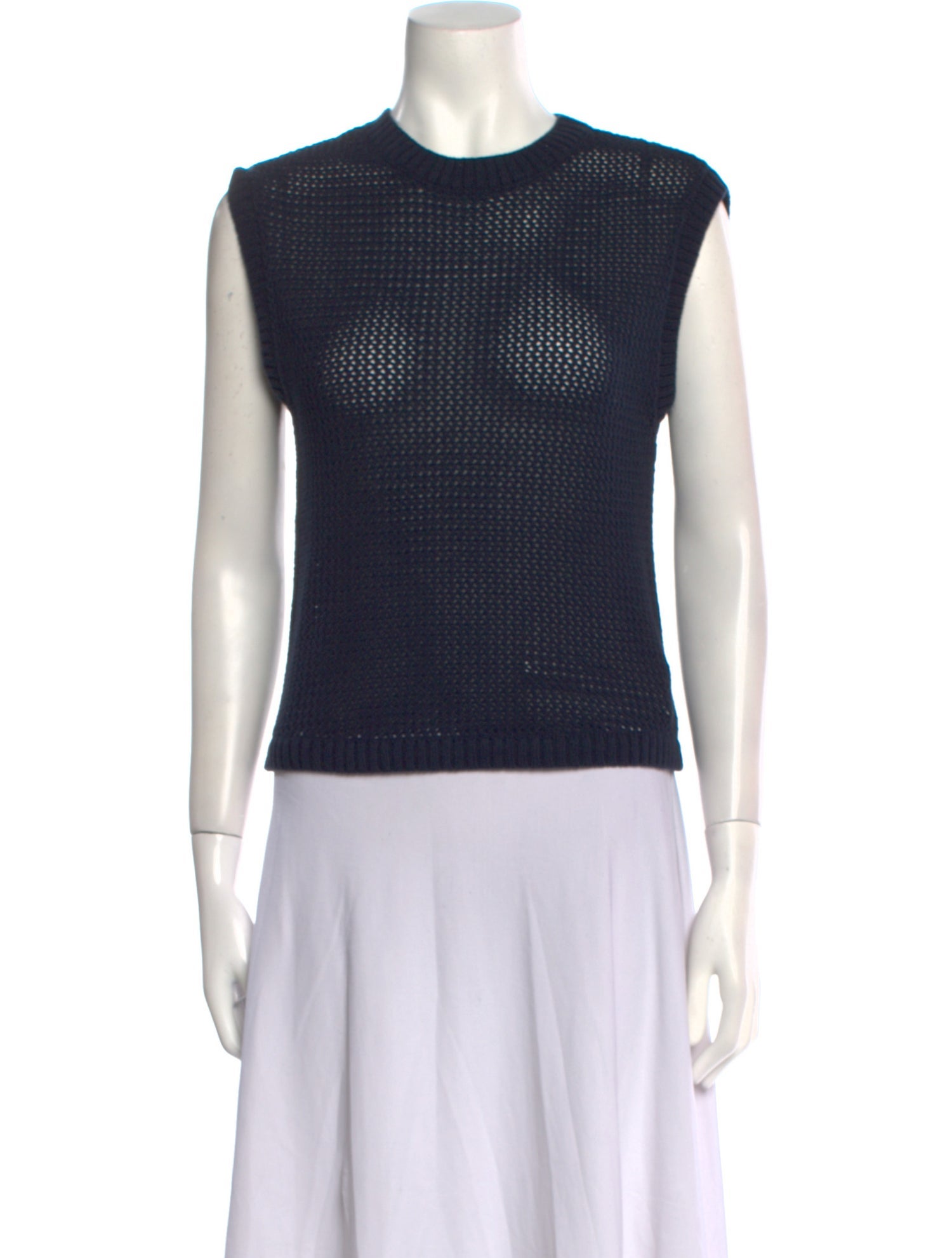Darling London Crew Neck Sleeveless Top