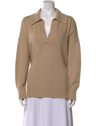 Darling London V-Neck Long Sleeve Sweatshirt