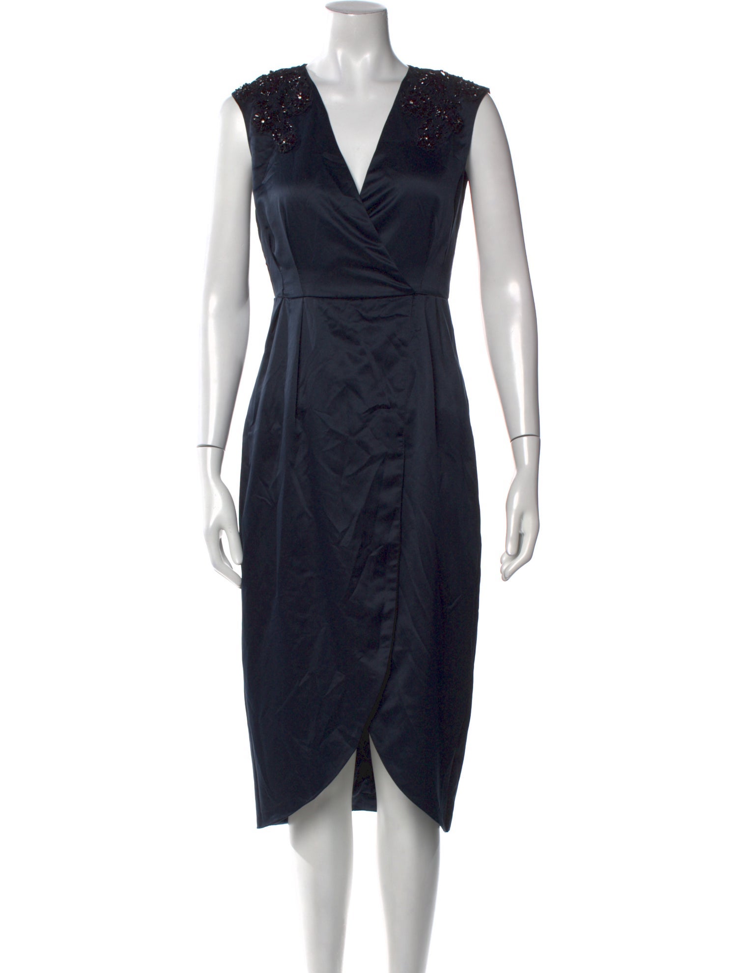 Darling London V-Neck Midi Length Dress