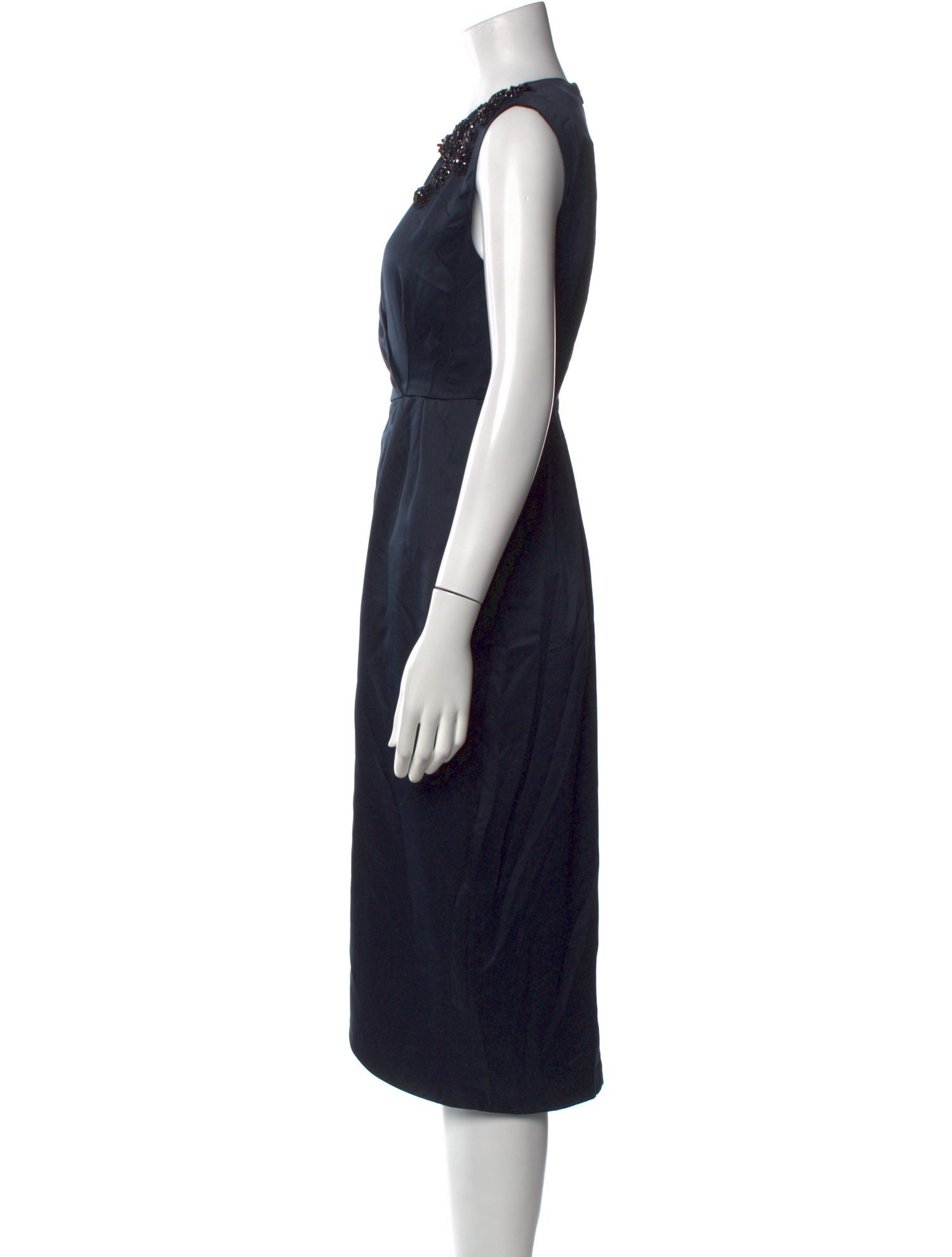 Darling London V-Neck Midi Length Dress