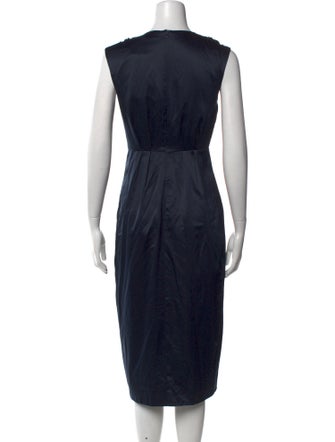 Darling London V-Neck Midi Length Dress