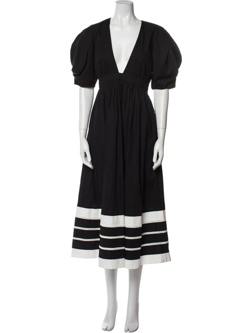 De Loreta V-Neck Long Dress