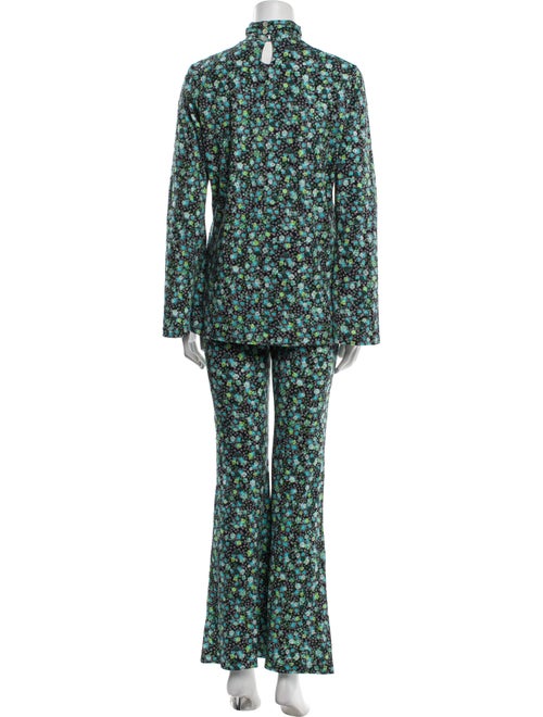 De Loreta Floral Print Pant Set