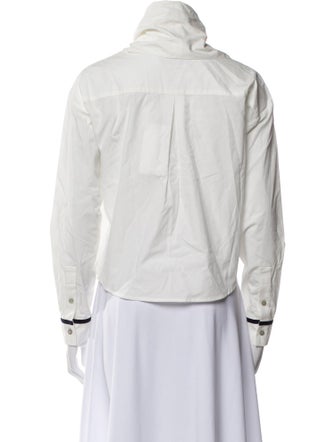 De Loreta Long Sleeve Crop Top