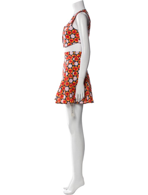 De Loreta Printed Skirt Set