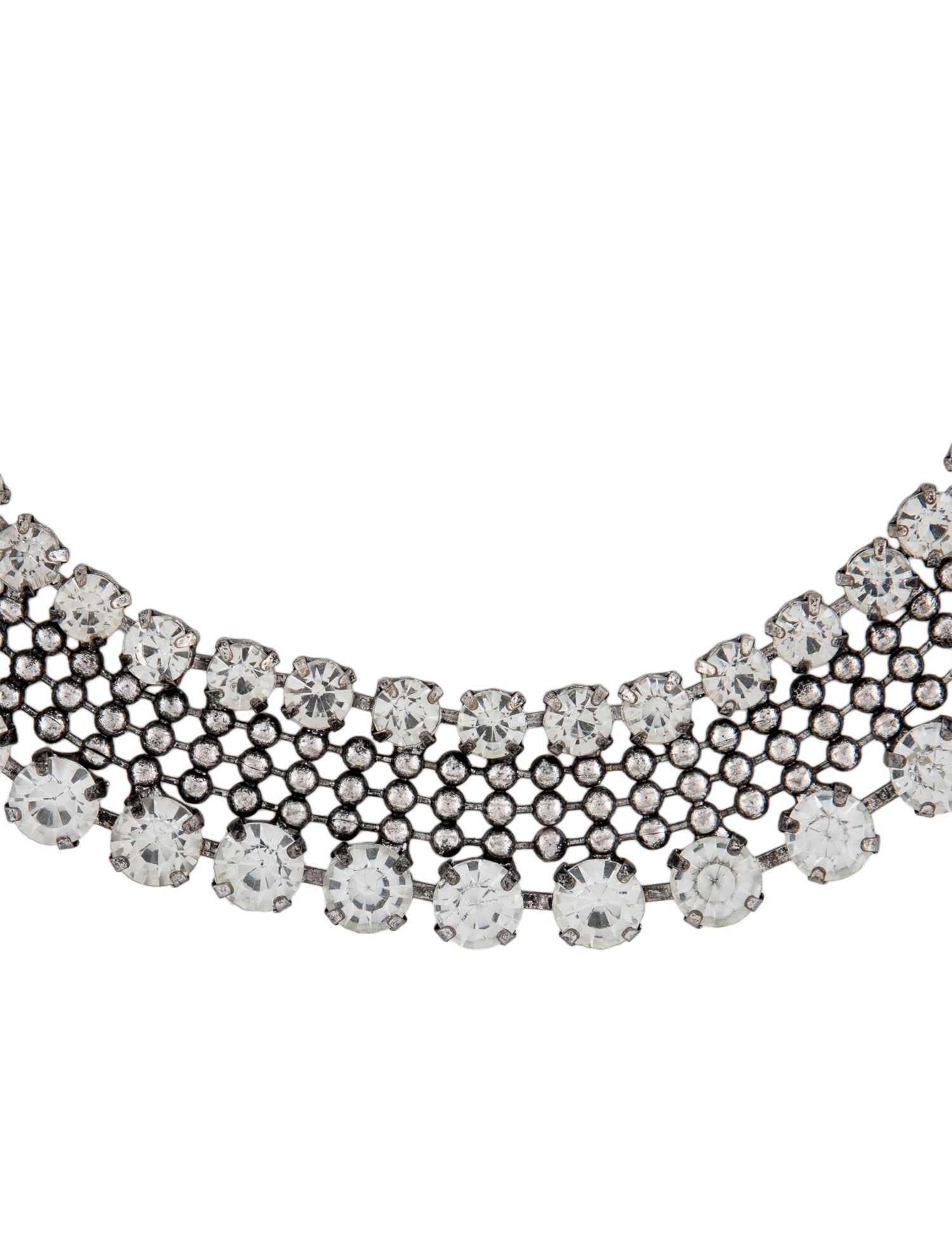 DYLANLEX X Rachel Zoe Crystal Collar Choker Necklace