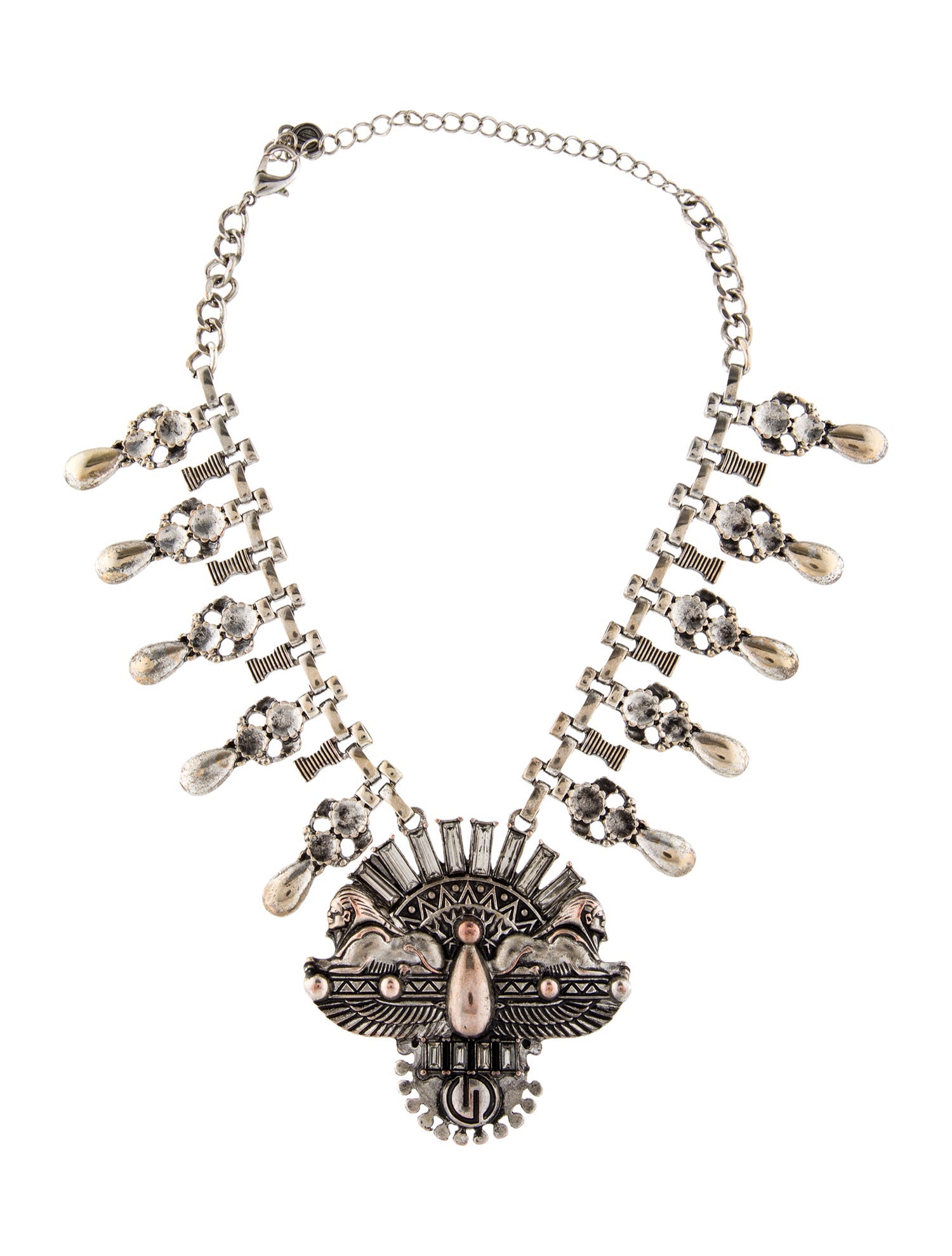 DYLANLEX Crystal Collar Necklace