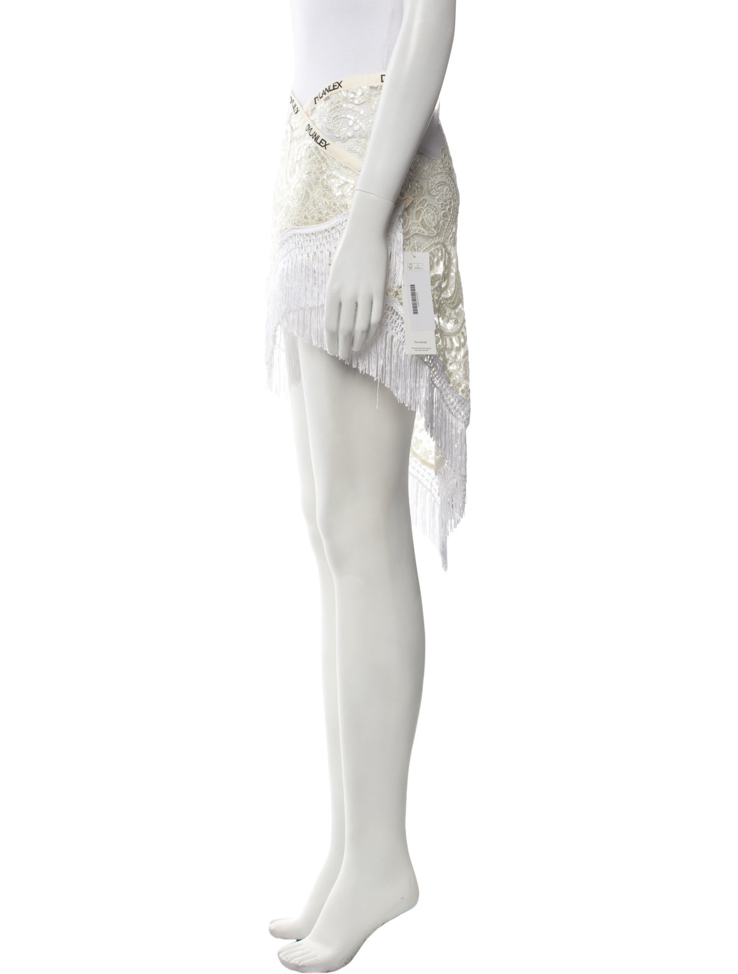 DYLANLEX Nylon Knee-Length Skirt