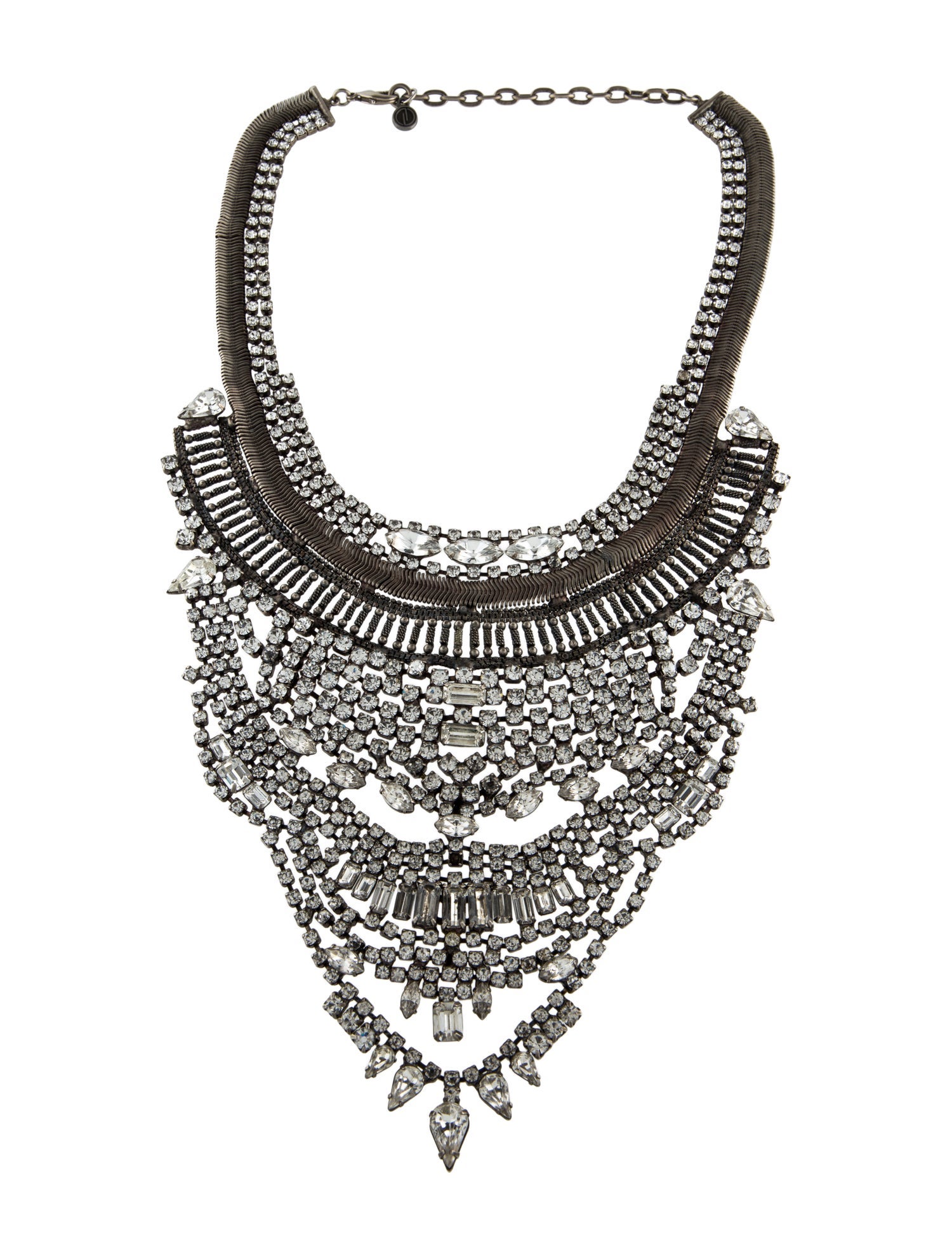 DYLANLEX Crystal Frankie Collar Necklace