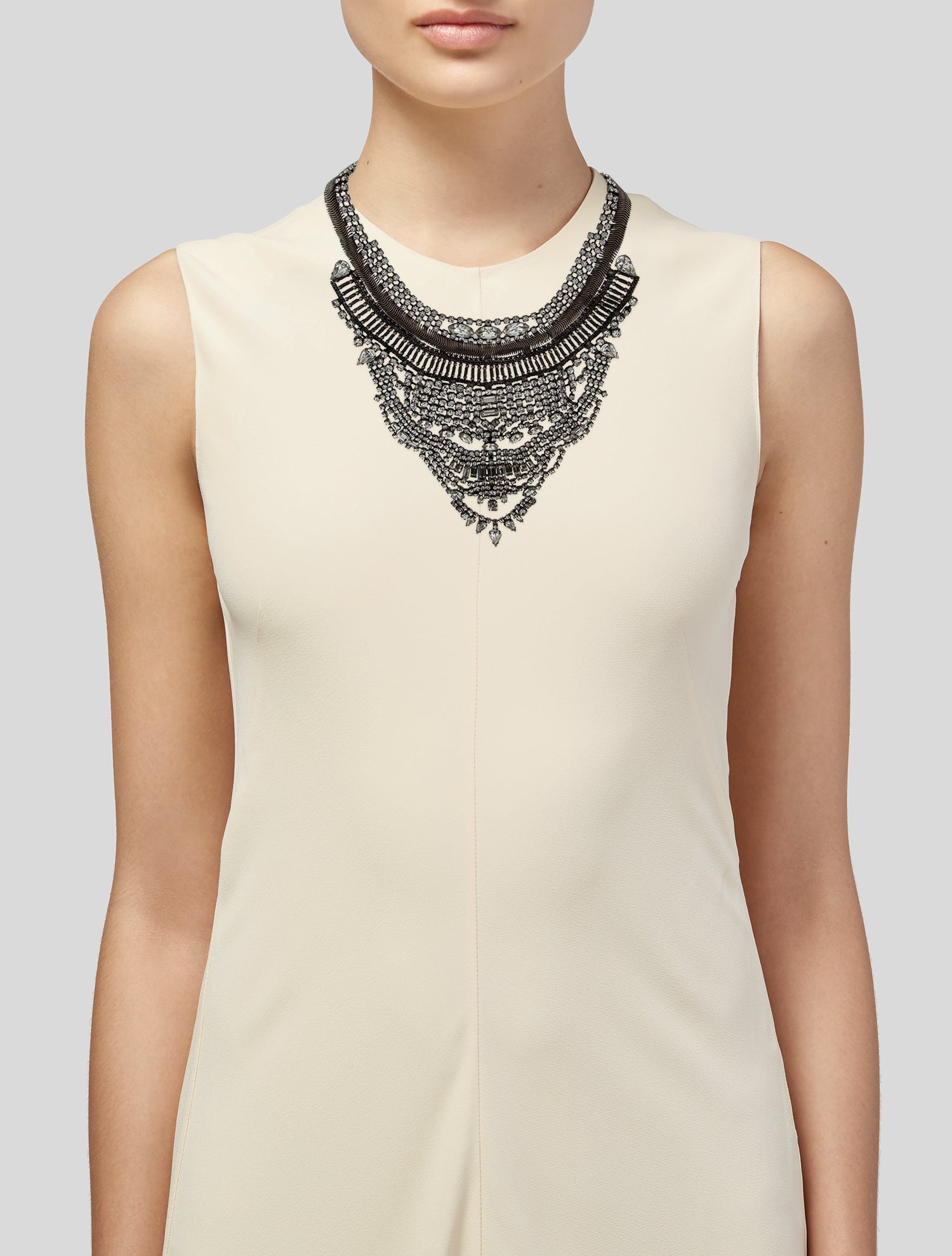 DYLANLEX Crystal Frankie Collar Necklace