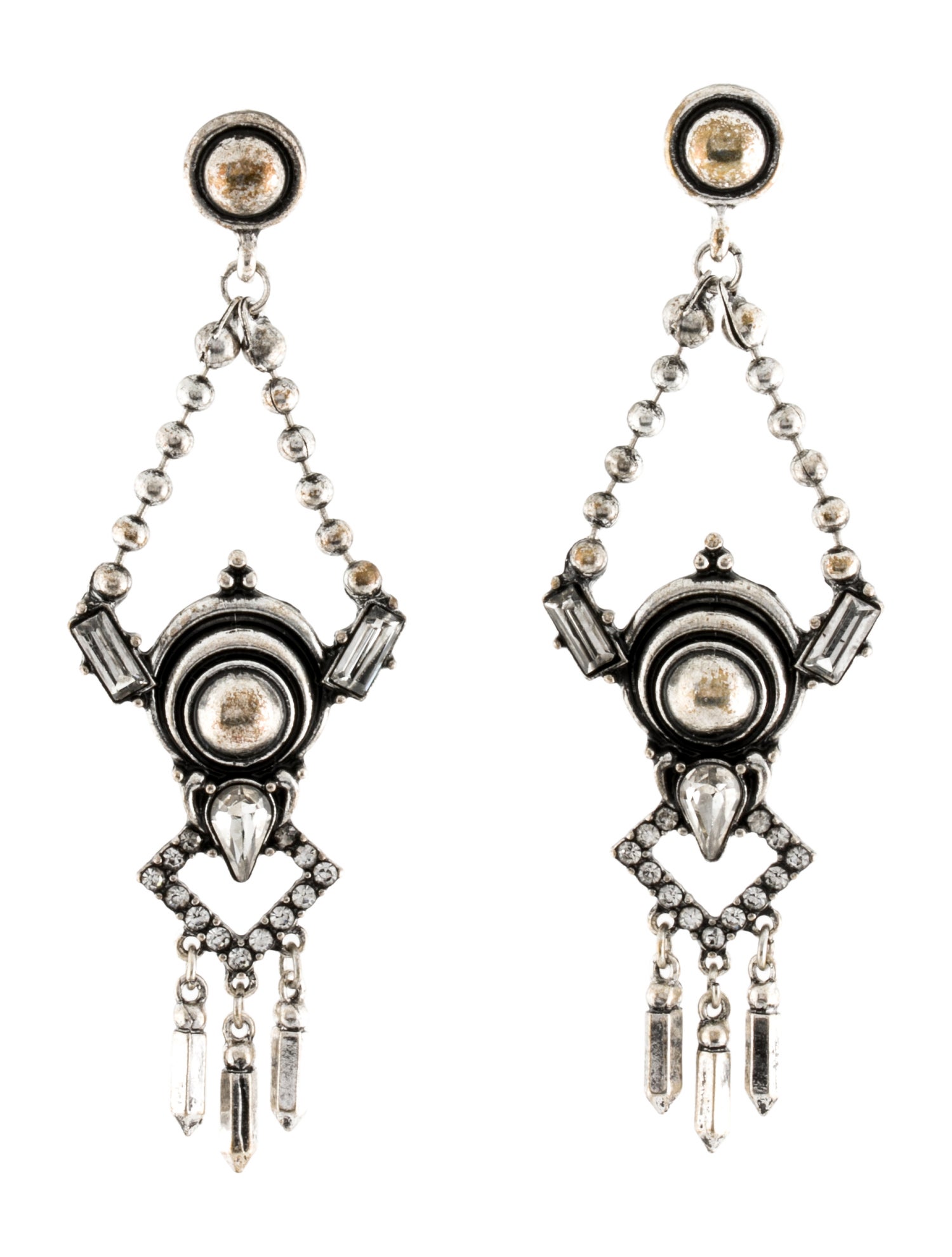 DYLANLEX Crystal Drop Earrings