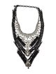 DYLANLEX Crystal Ash Statement Collar Necklace