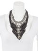 DYLANLEX Crystal Ash Statement Collar Necklace