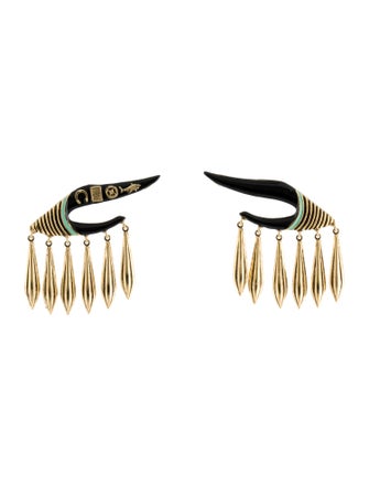 DYLANLEX Enamel "Aura" Drop Earrings
