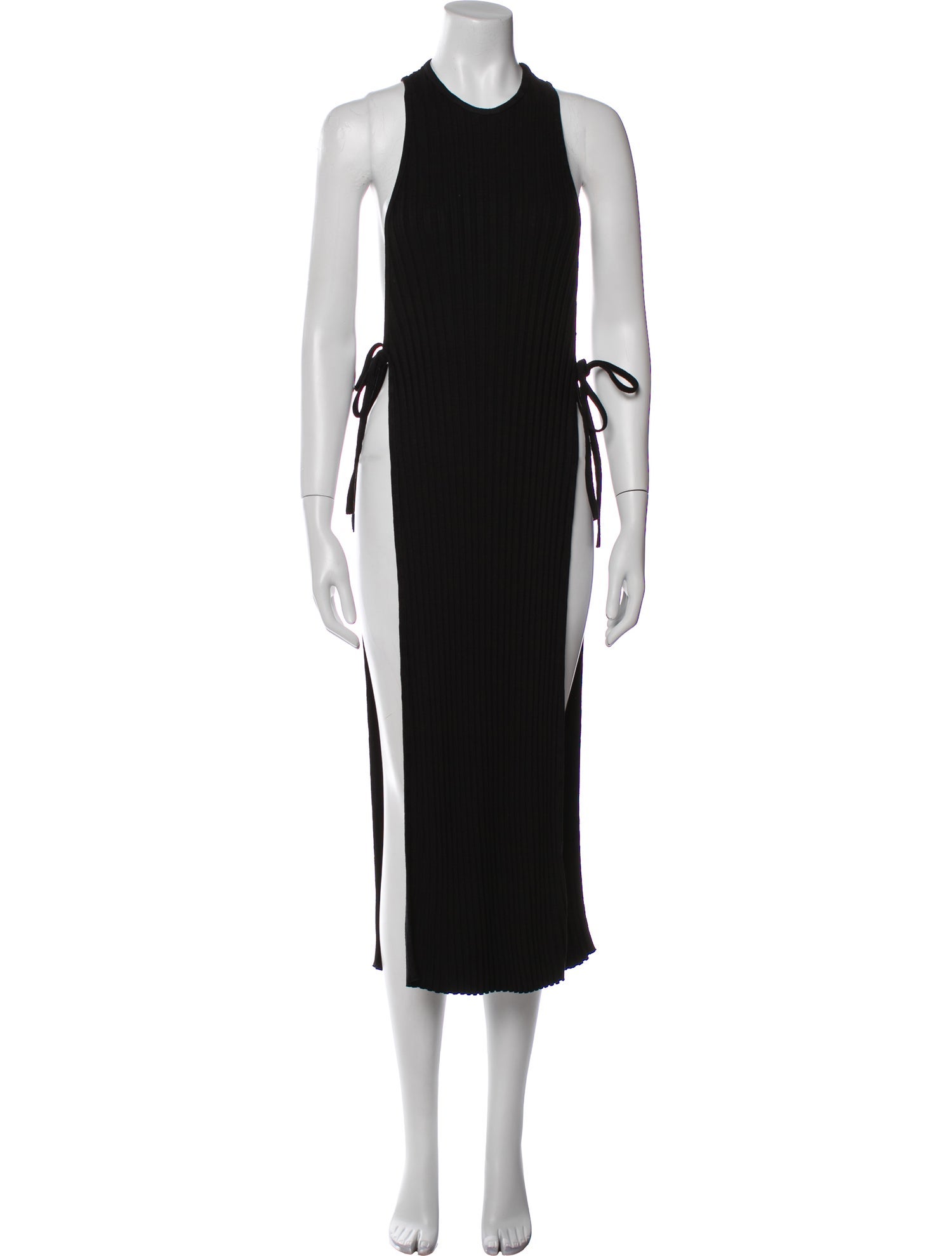 DYLANLEX Crew Neck Long Dress