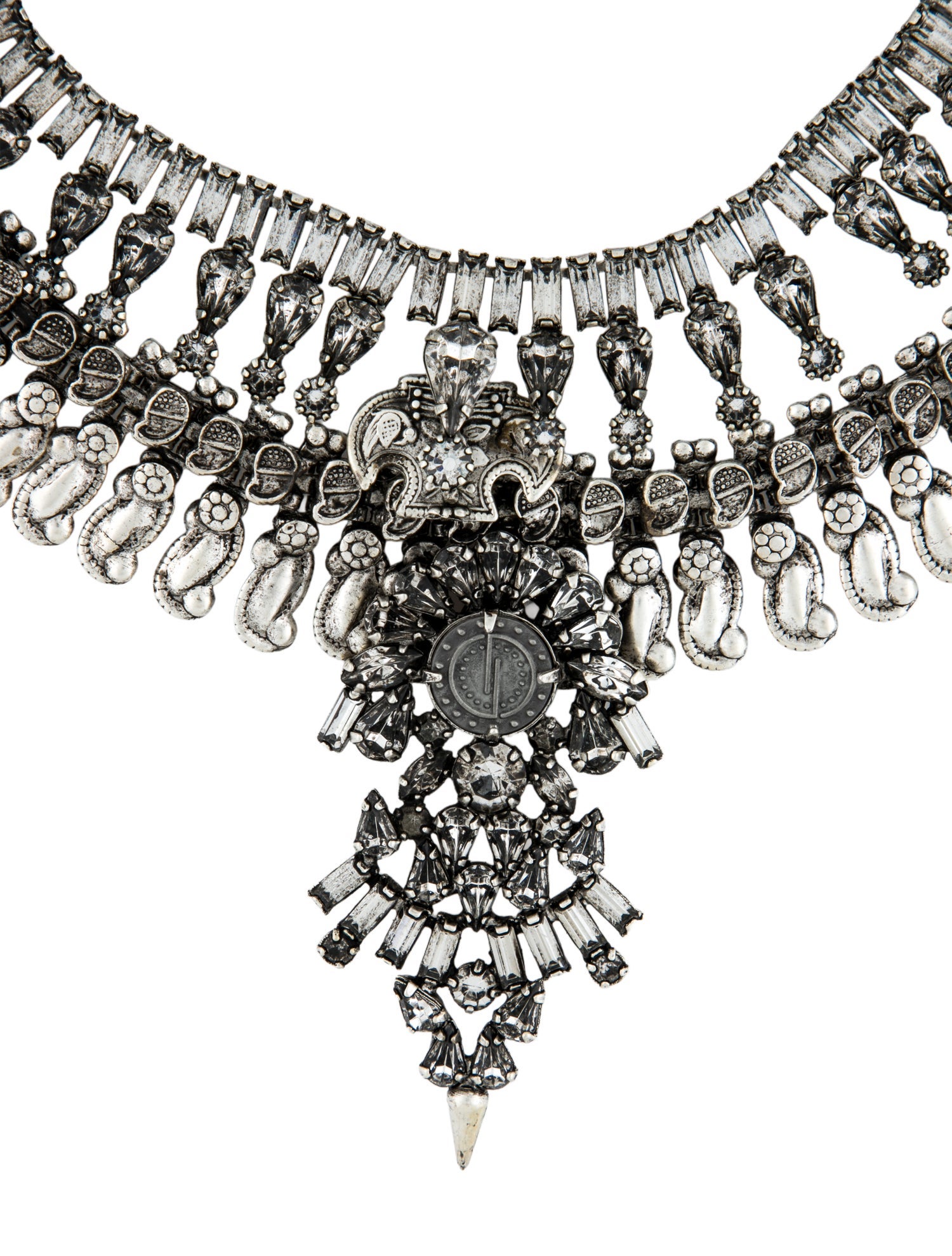 DYLANLEX Crystal Collar Necklace