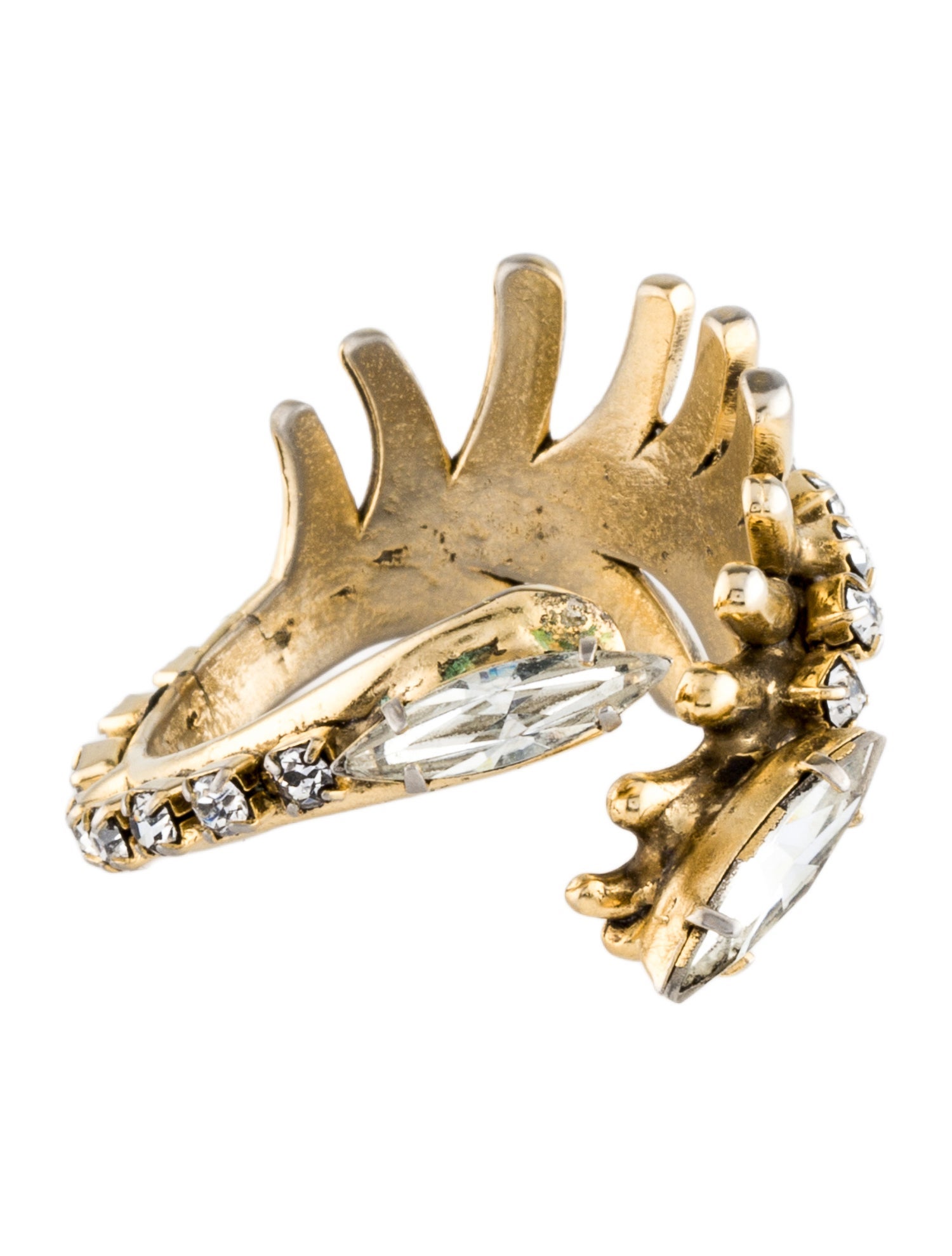 DYLANLEX Crystal Branch Out Ring