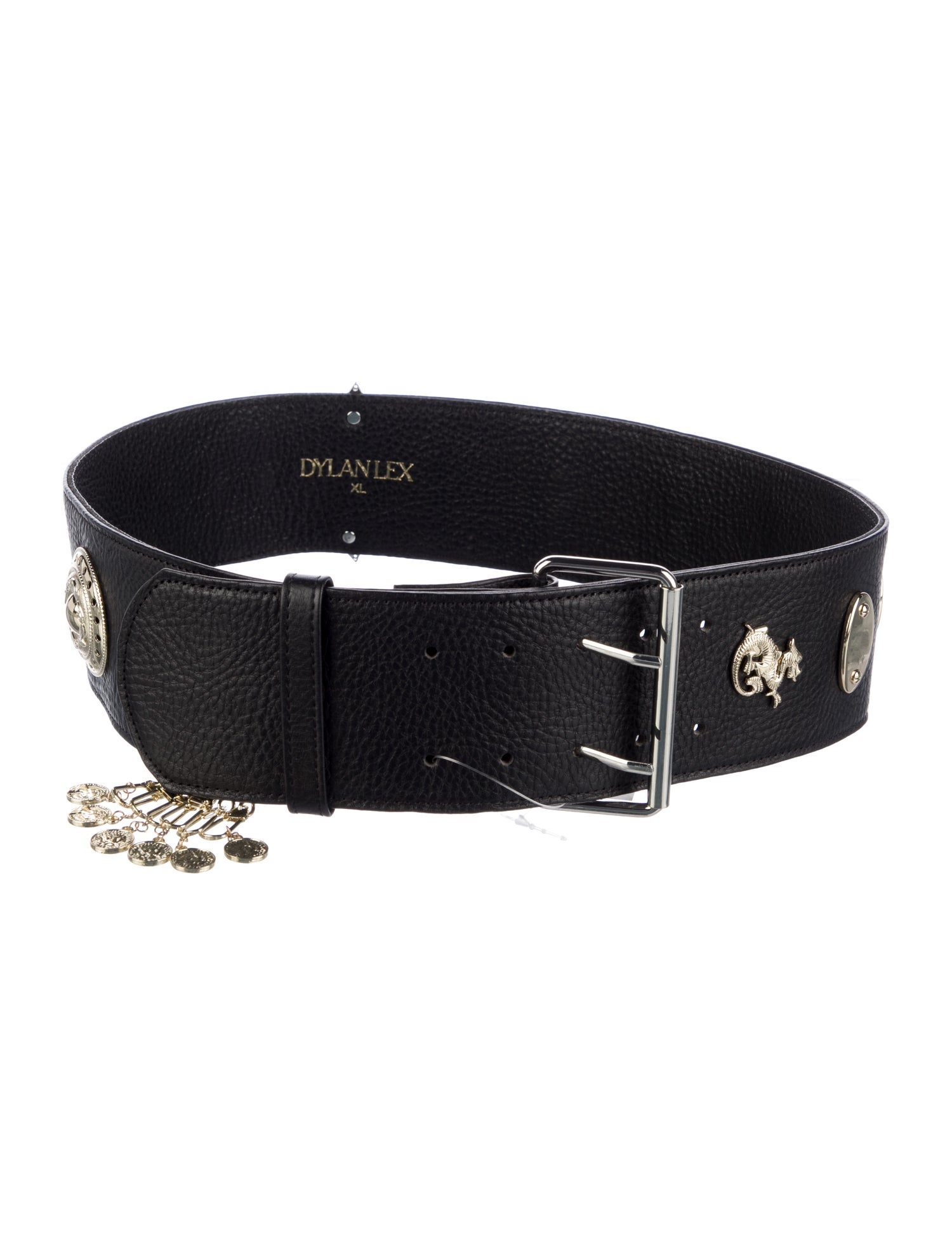 DYLANLEX Wide Leather Waist Belt