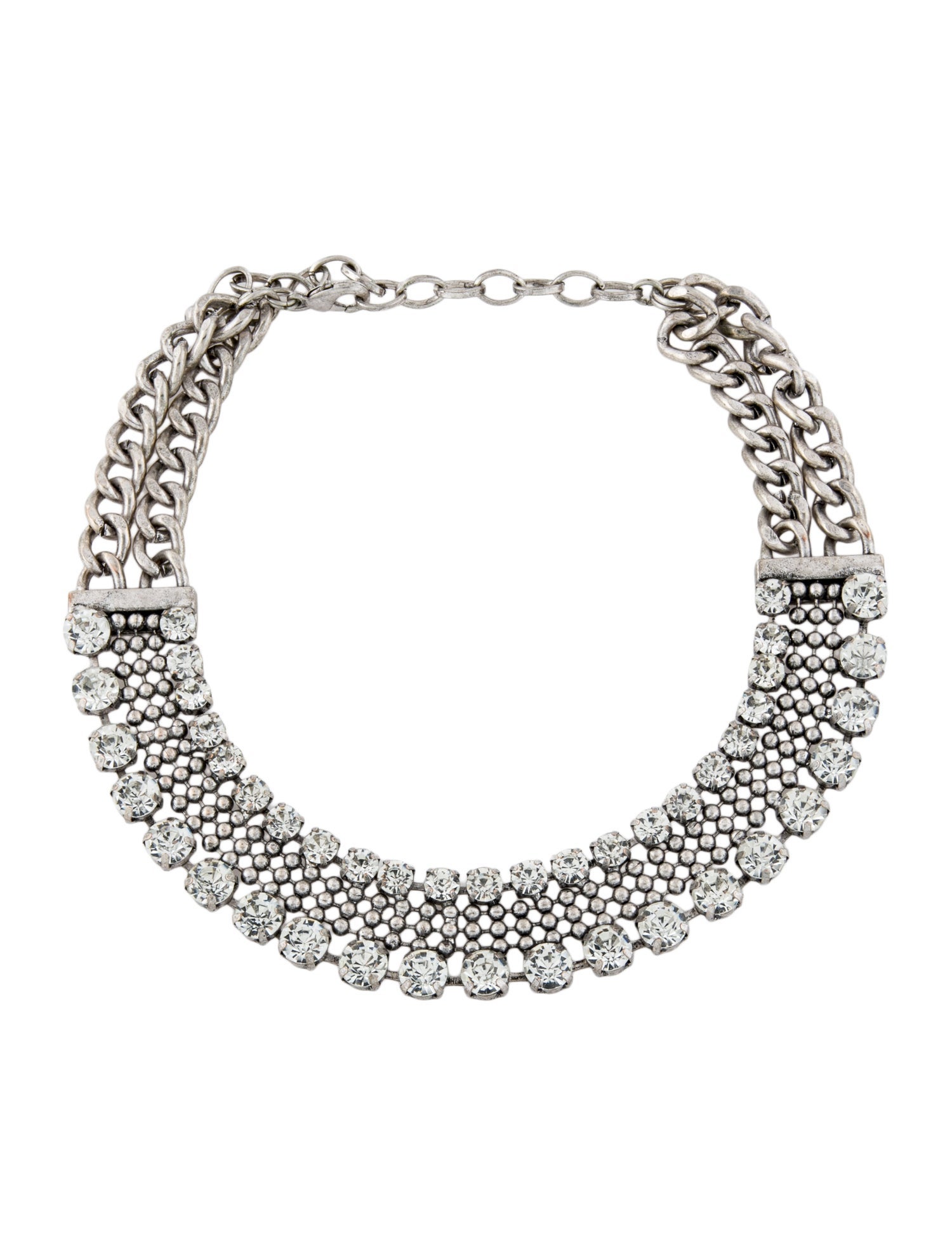 DYLANLEX x Rachel Zoe Crystal Collar Necklace