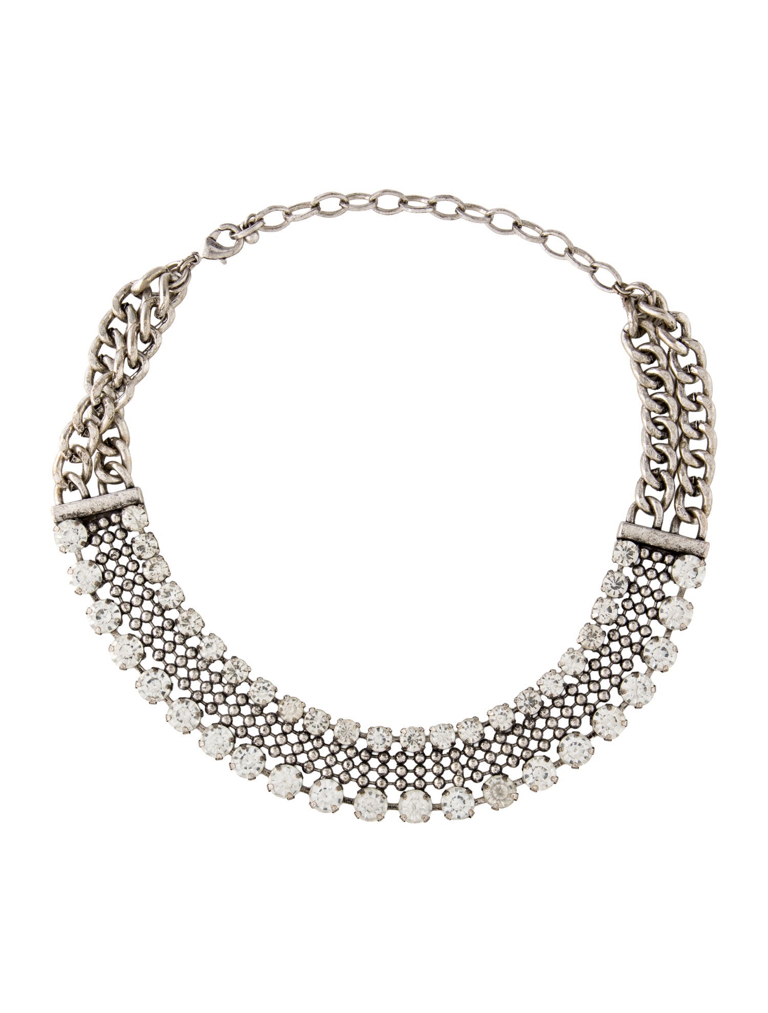 DYLANLEX Crystal Collar Necklace