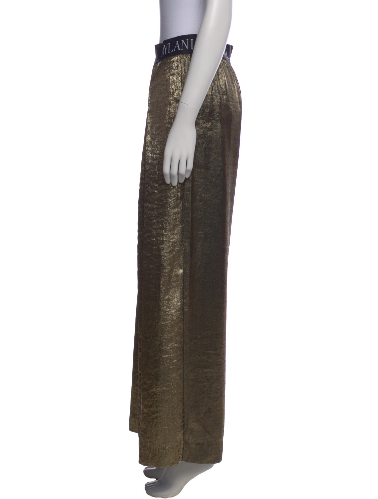 DYLANLEX Striped Wide Leg Pants
