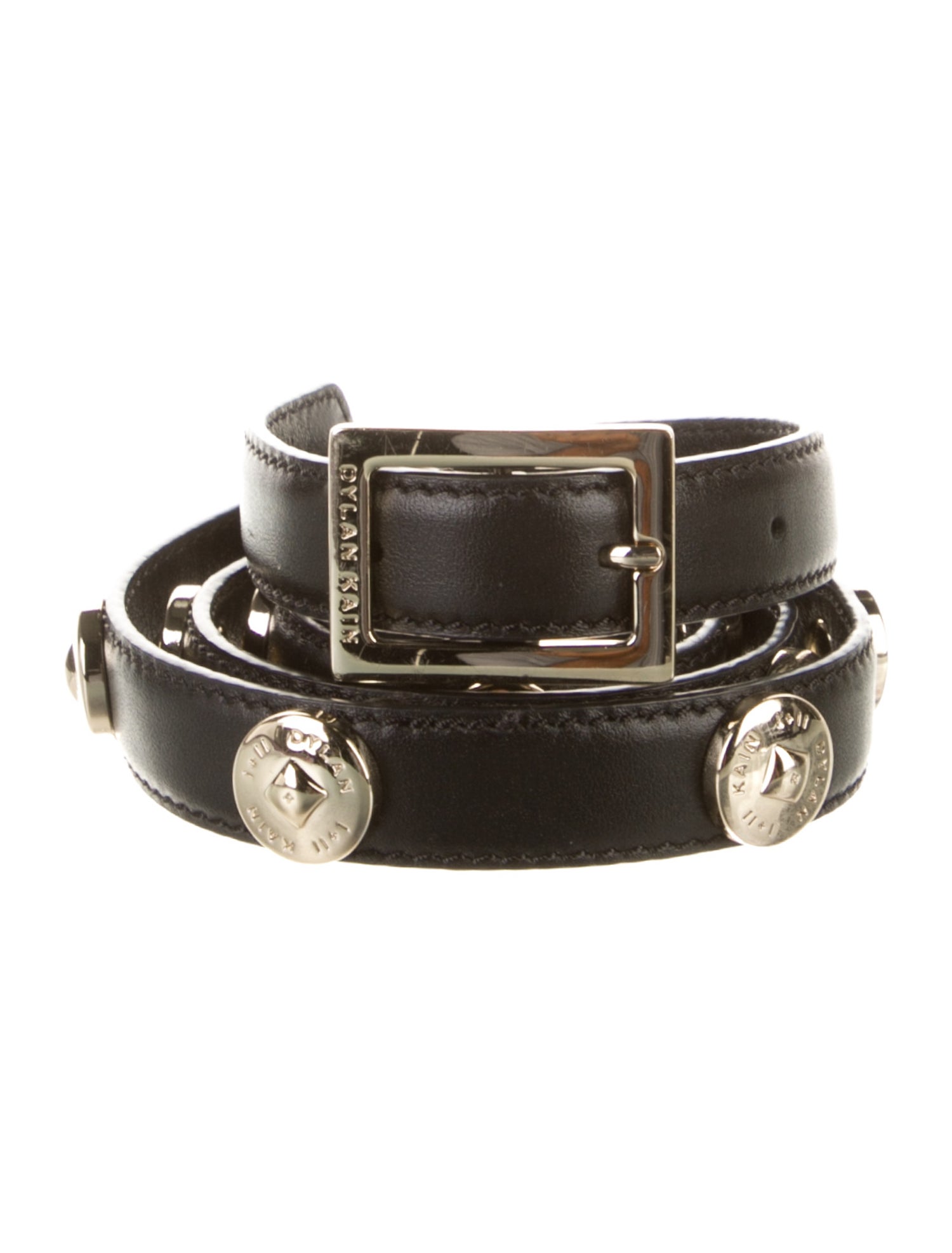 Dylan Kain Skinny Leather Belt