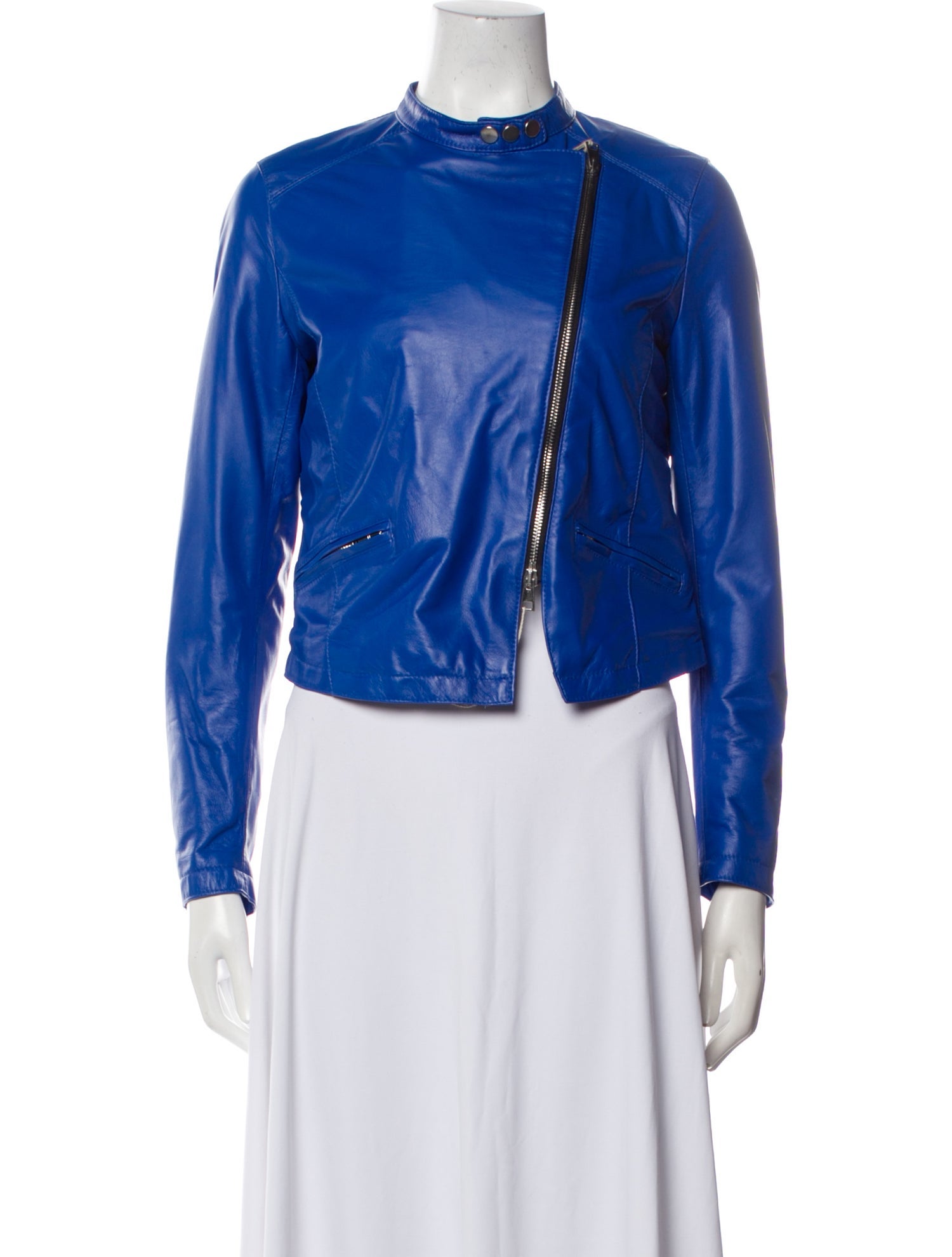 Delan Leather Biker Jacket w/ Tags