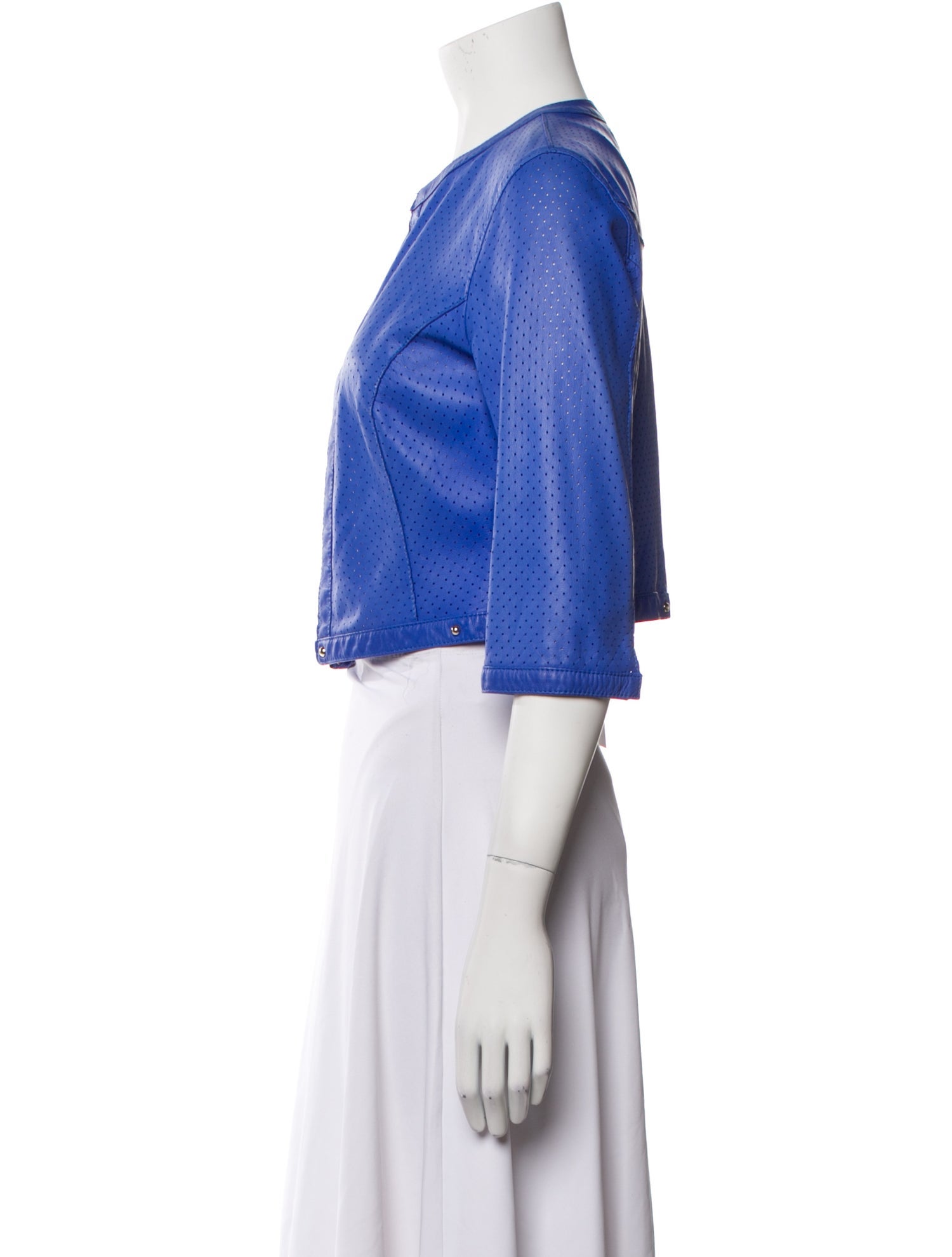 Delan Leather Bolero