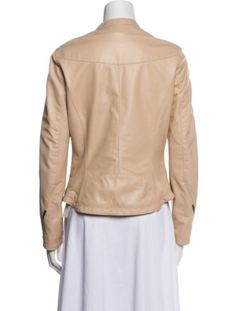 Delan Lamb Leather Jacket