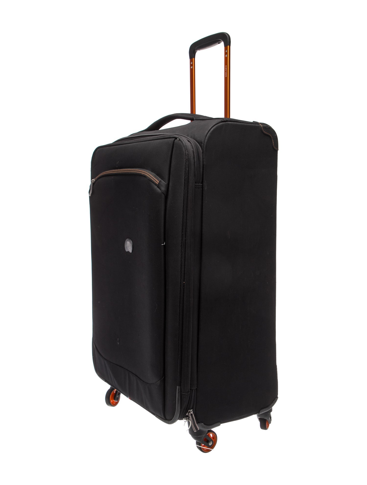 Delsey Paris Montmartre Air 2.0 Softside Expandable Black Suitcase.