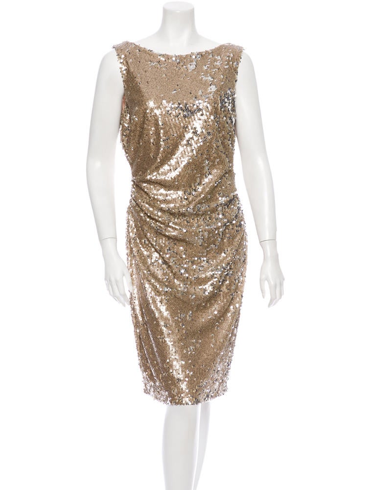 David Meister Sequin Dress w/ Tags