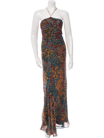 David Meister Silk Embellished Dress