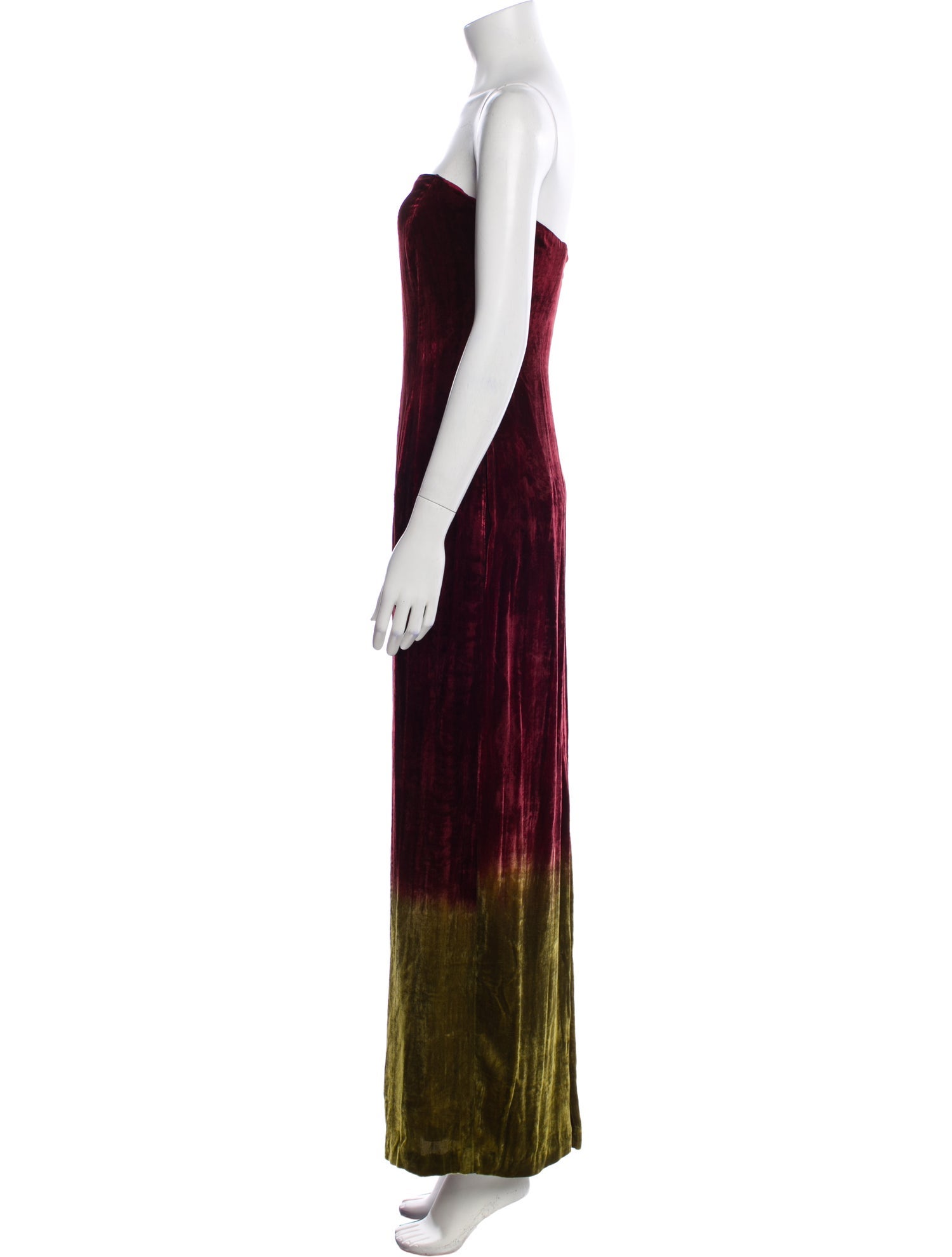 David Meister Printed Long Dress