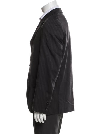 Comme des Garçons Homme Plus Wool Striped Two-Piece Blazer